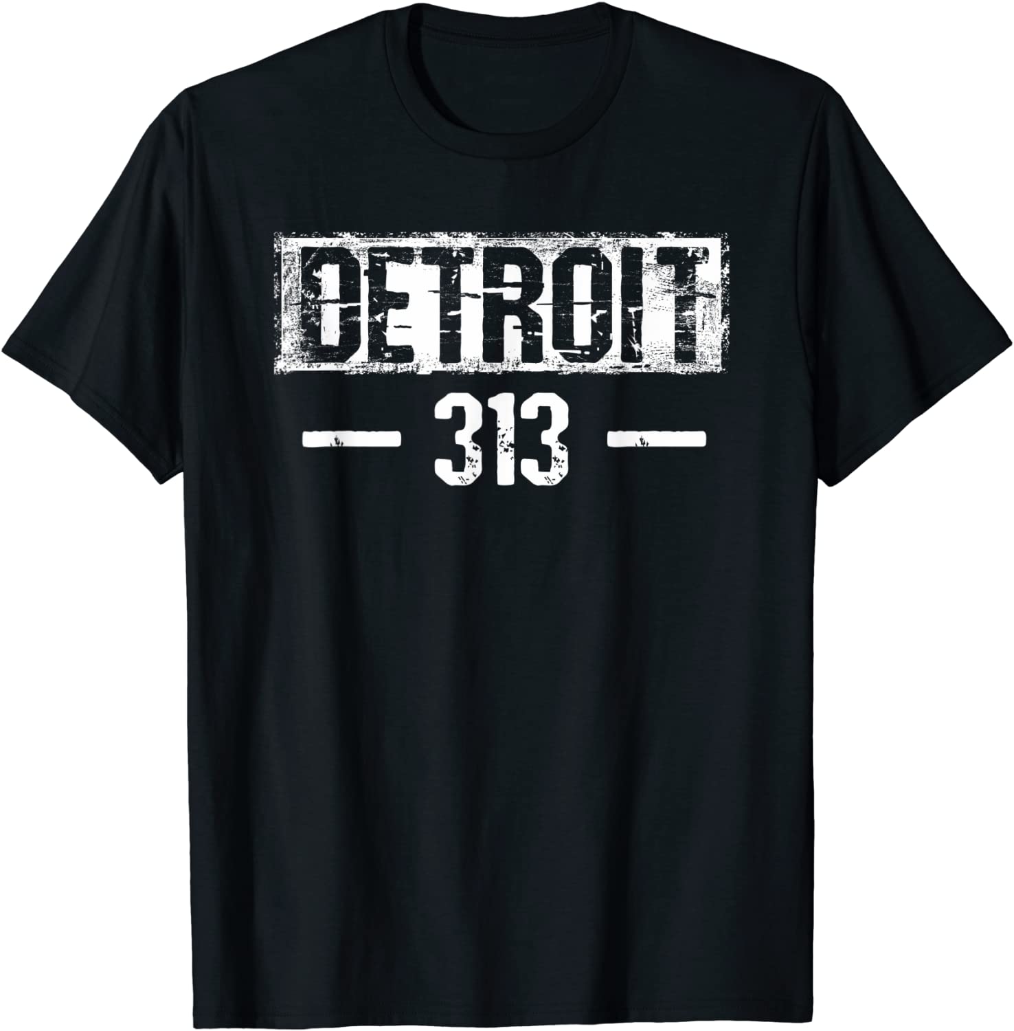 This is my Detroit 313 Michigan Distressed T Shirt