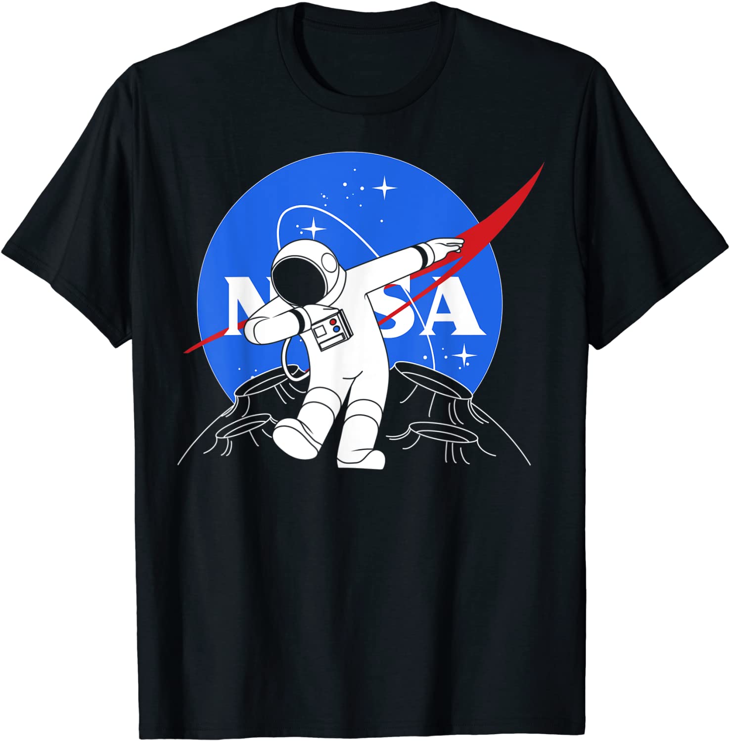 NASA Astronaut Dab On The Moon T-Shirt