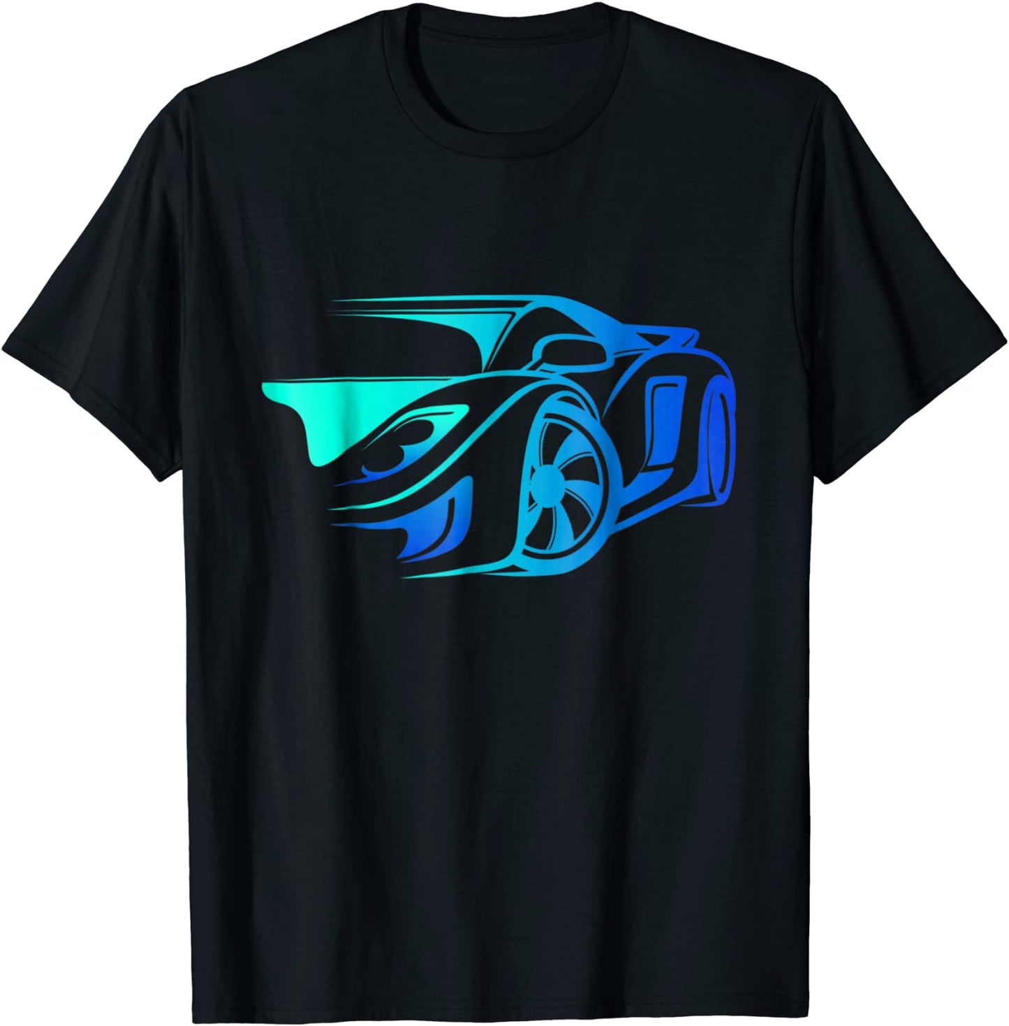 Exotic Car Supercharge Turbo Sports Car T- Shirt