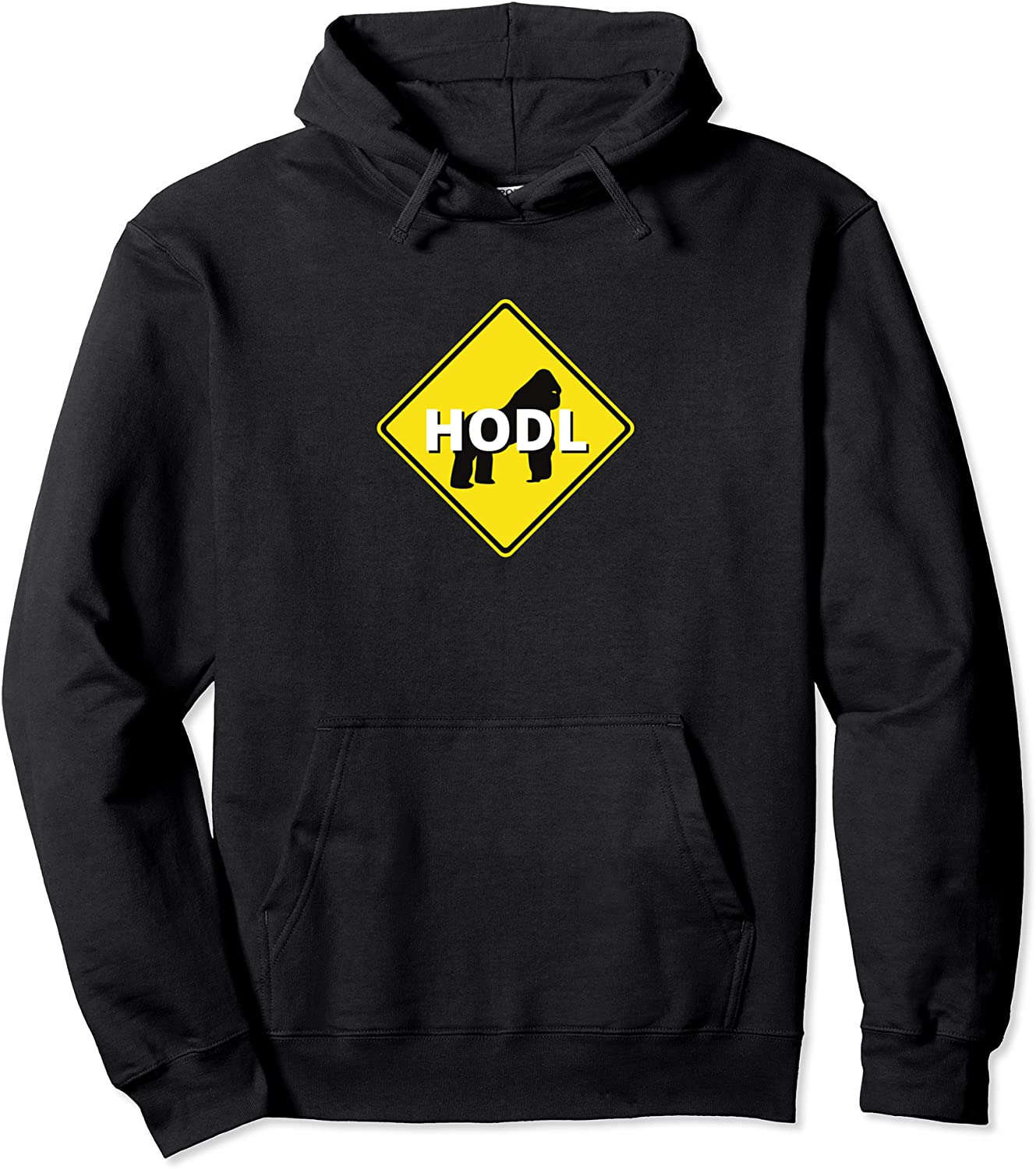HODL Gorilla Gang AMC GME Ape Meme Superstonk Stonk Sign Pullover Hoodie
