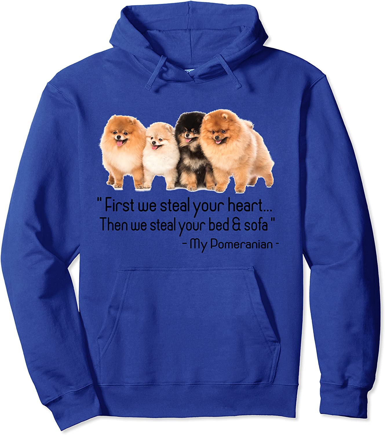 Pomeranian Hoodie for Man-Woman