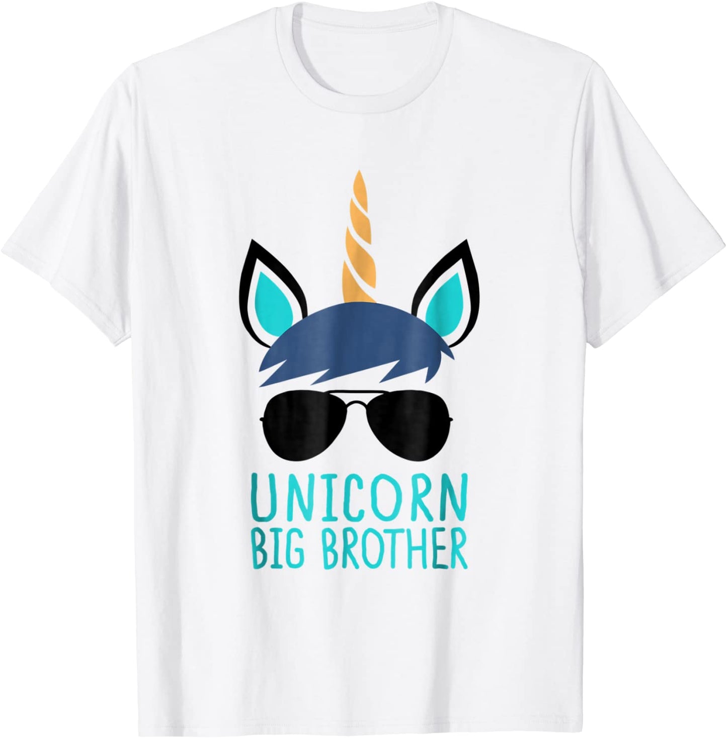 Unicorn Big Brother T-Shirt Toddler Boy