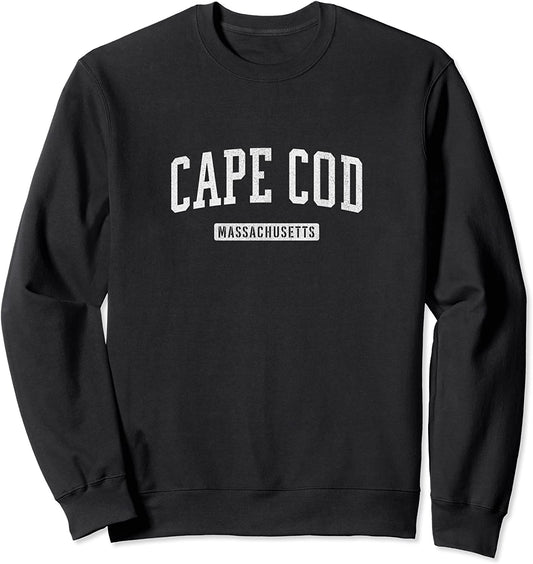 Cape Cod Massachusetts Vintage Retro Look - Men Womens Sweatshirt