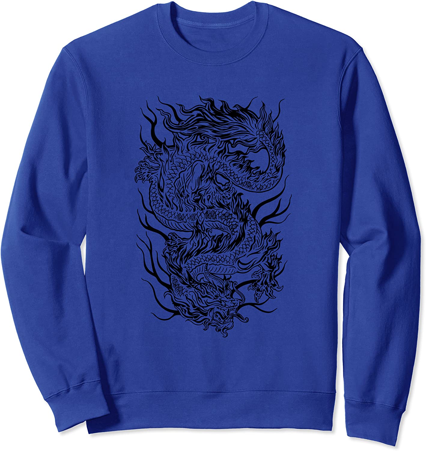 Chinese Dragon Graphic Sweatshirt