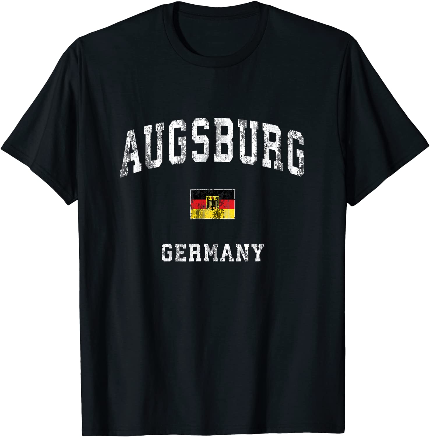 Augsburg Germany Vintage Athletic Sports Design T-Shirt