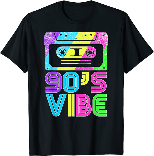 90s Vibe Retro Aesthetic Costume Party Wear Outfit Tee T-Shirt