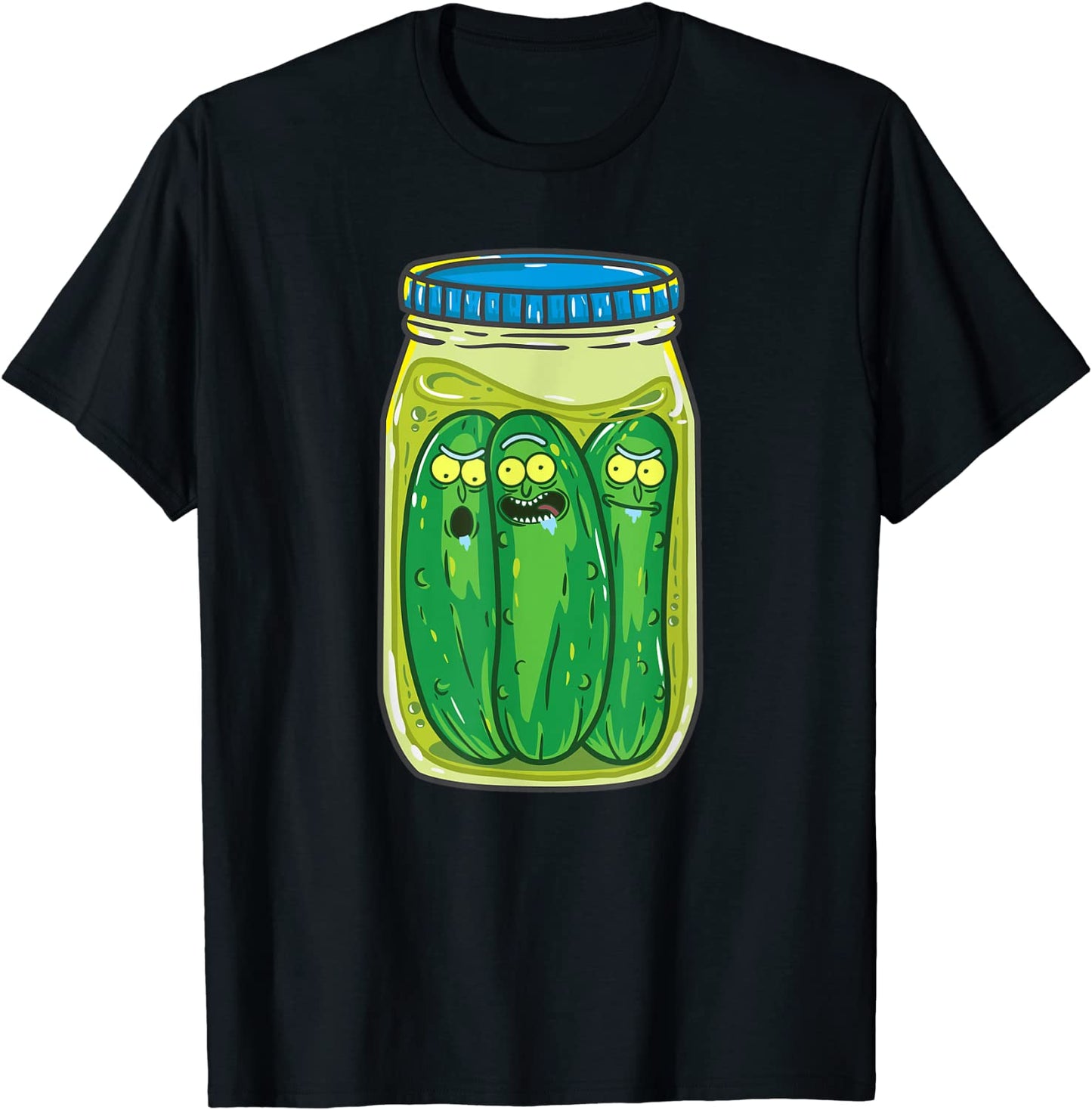 Mademark x Rick and Morty - Pickle Rick Jar Rick Morty Shirt