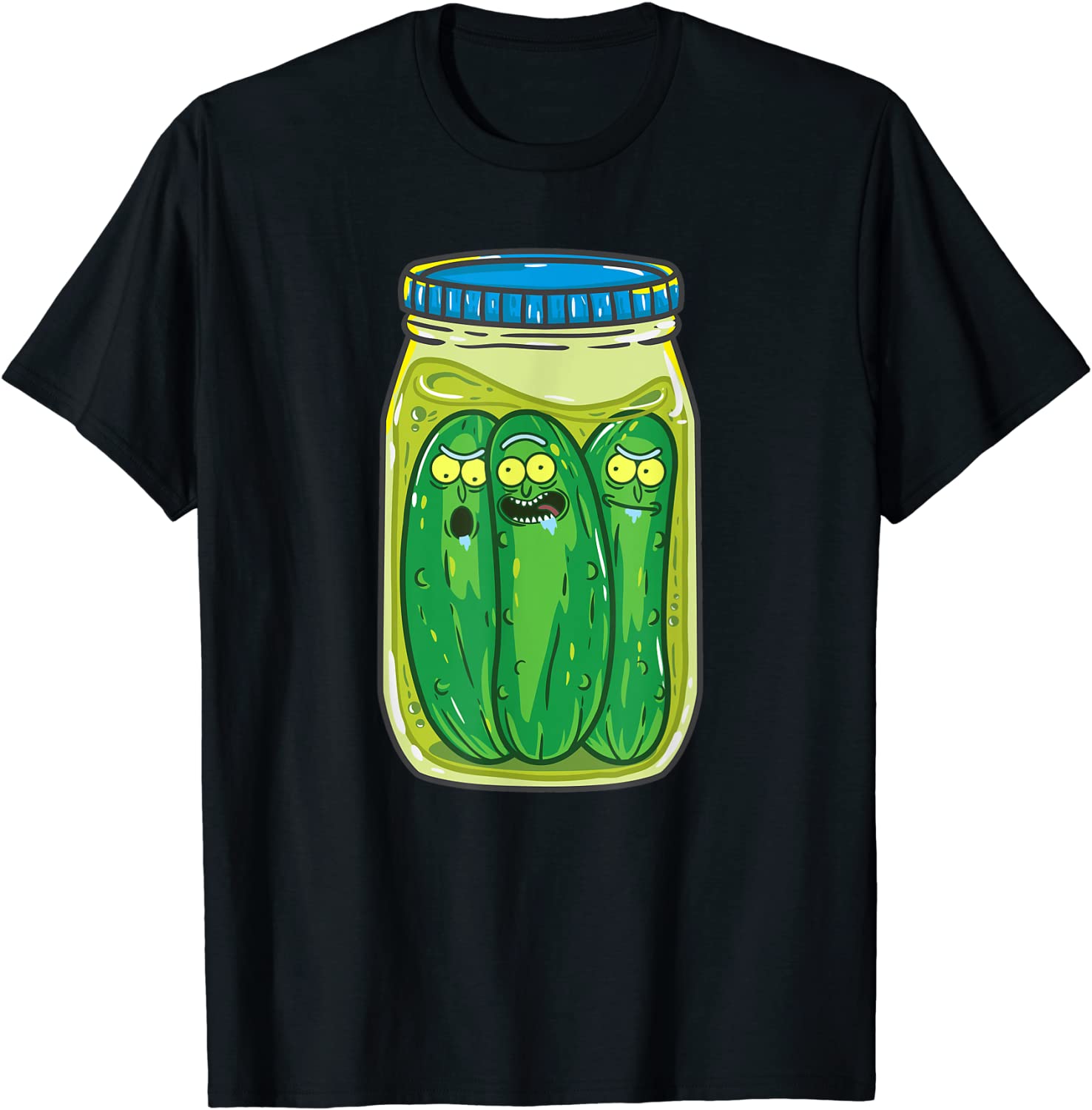 Mademark x Rick and Morty - Pickle Rick Jar Rick Morty Shirt