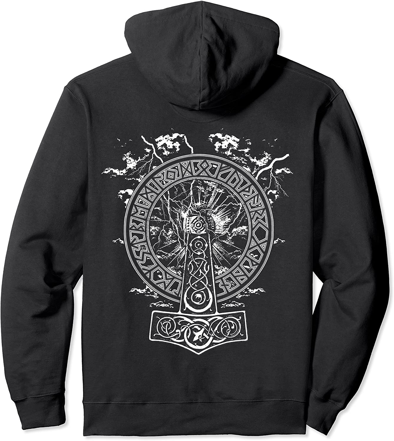 VIKINGS RISE - HAMMER OF THOR - Norse Mythology Hoodie Gift