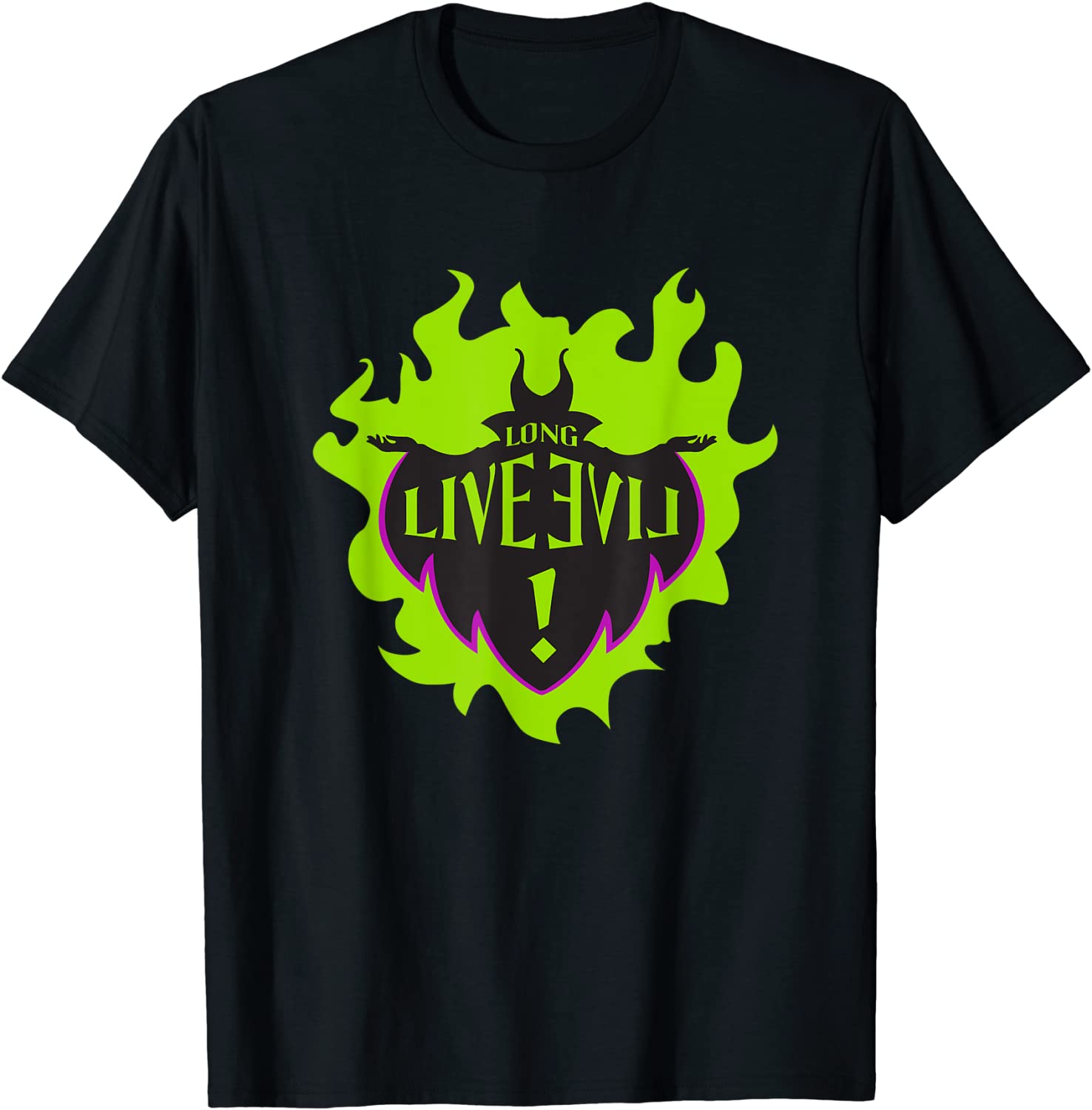 Disney Descendants Maleficent Long Live Evil T-Shirt