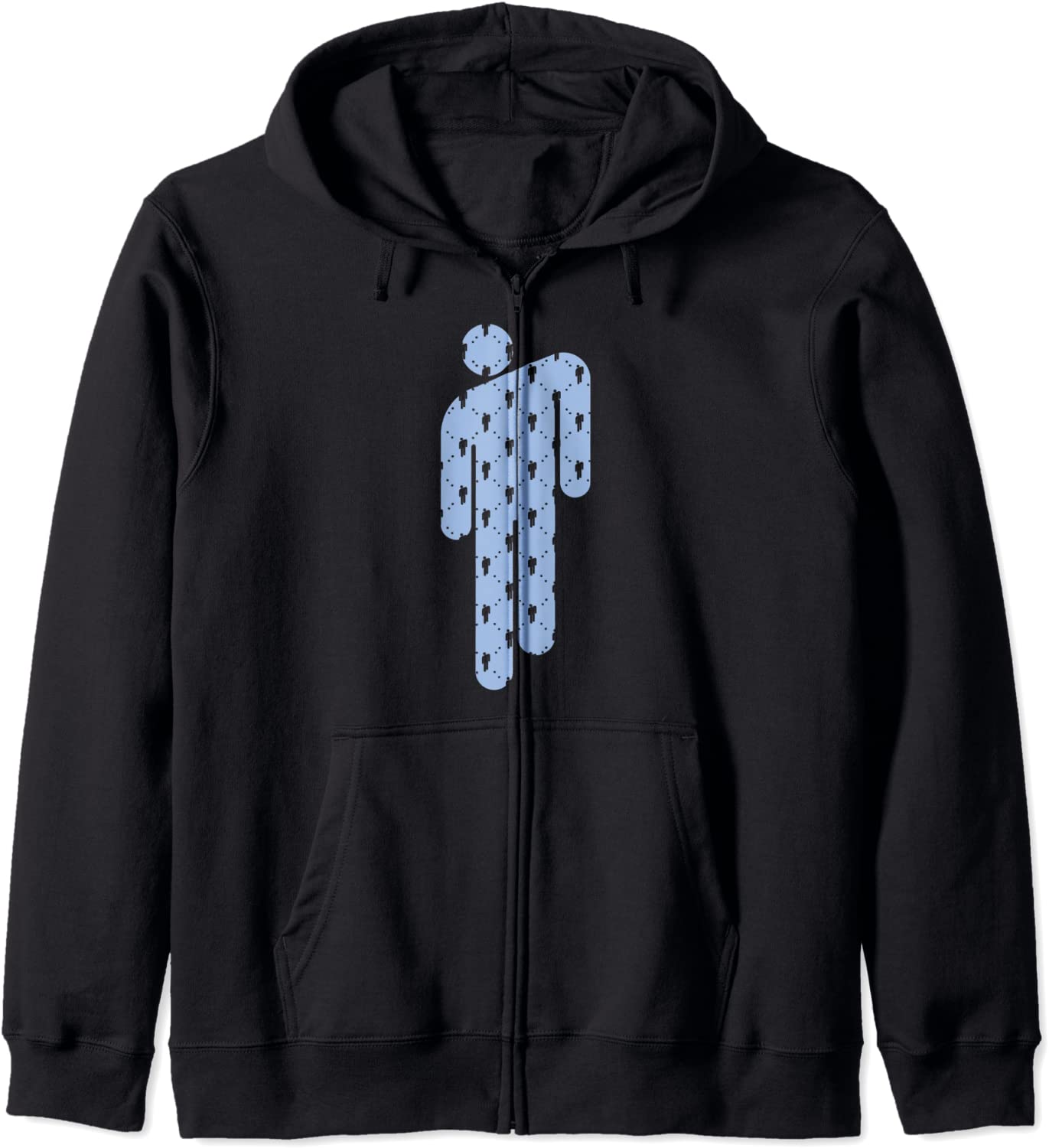 Billie Eilish Official Blue Blohsh Hoodie