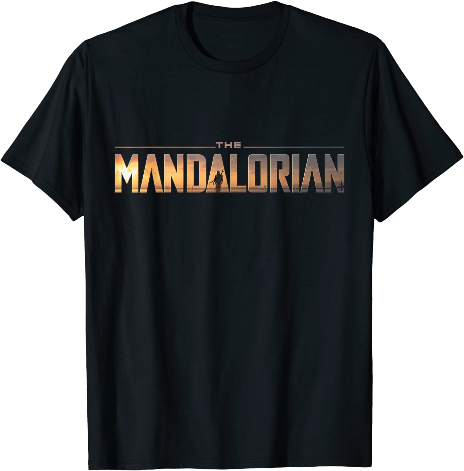 Star Wars The Mandalorian Series Logo T-Shirt
