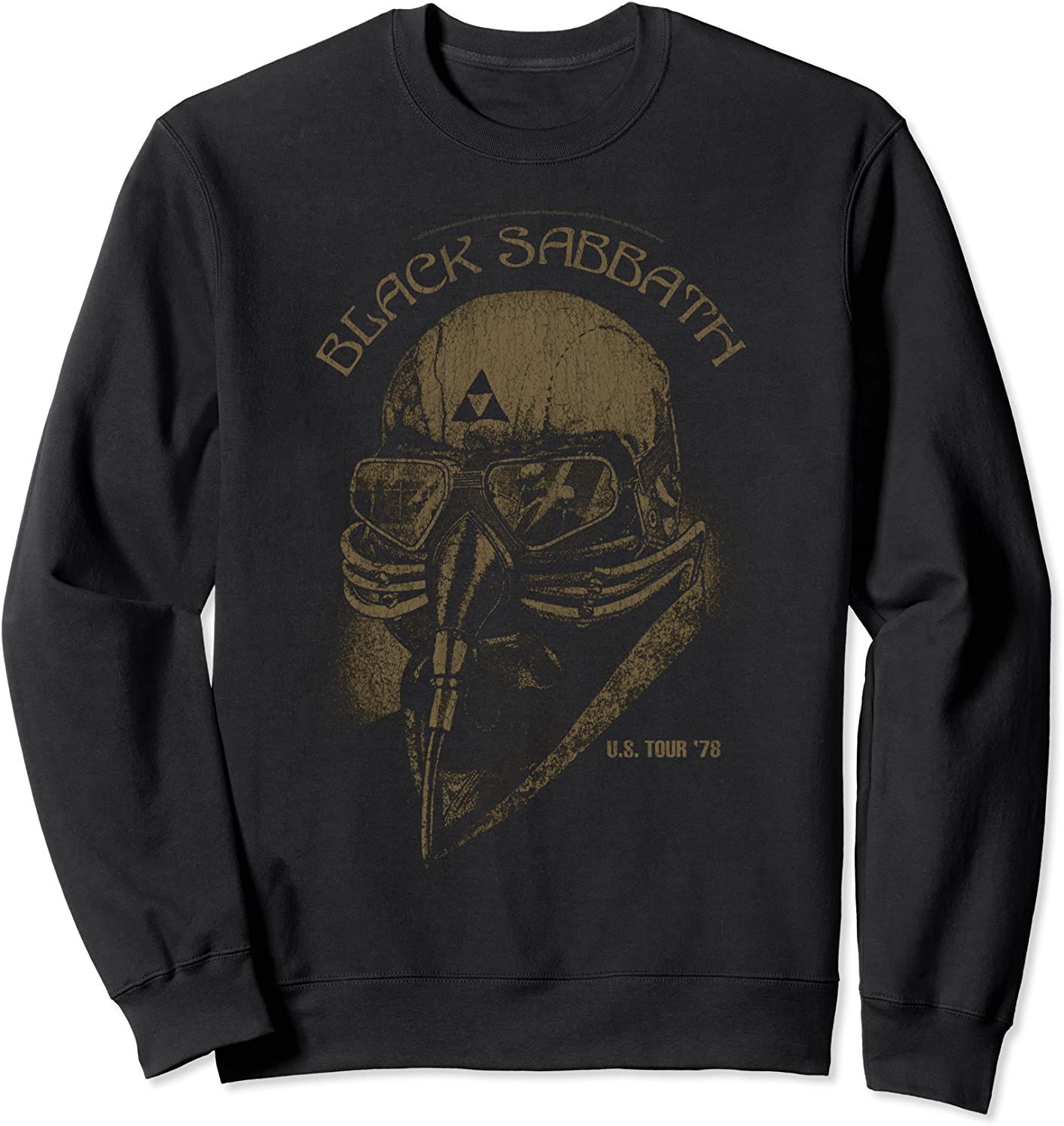Black Sabbath Official US Tour 78 Sweatshirt