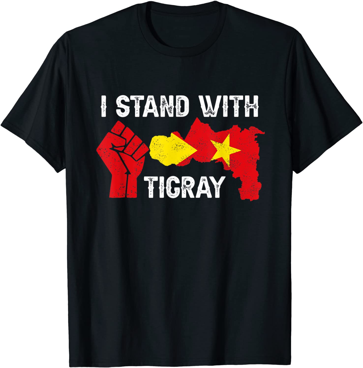 I Stand With Tigray Flag T-Shirt