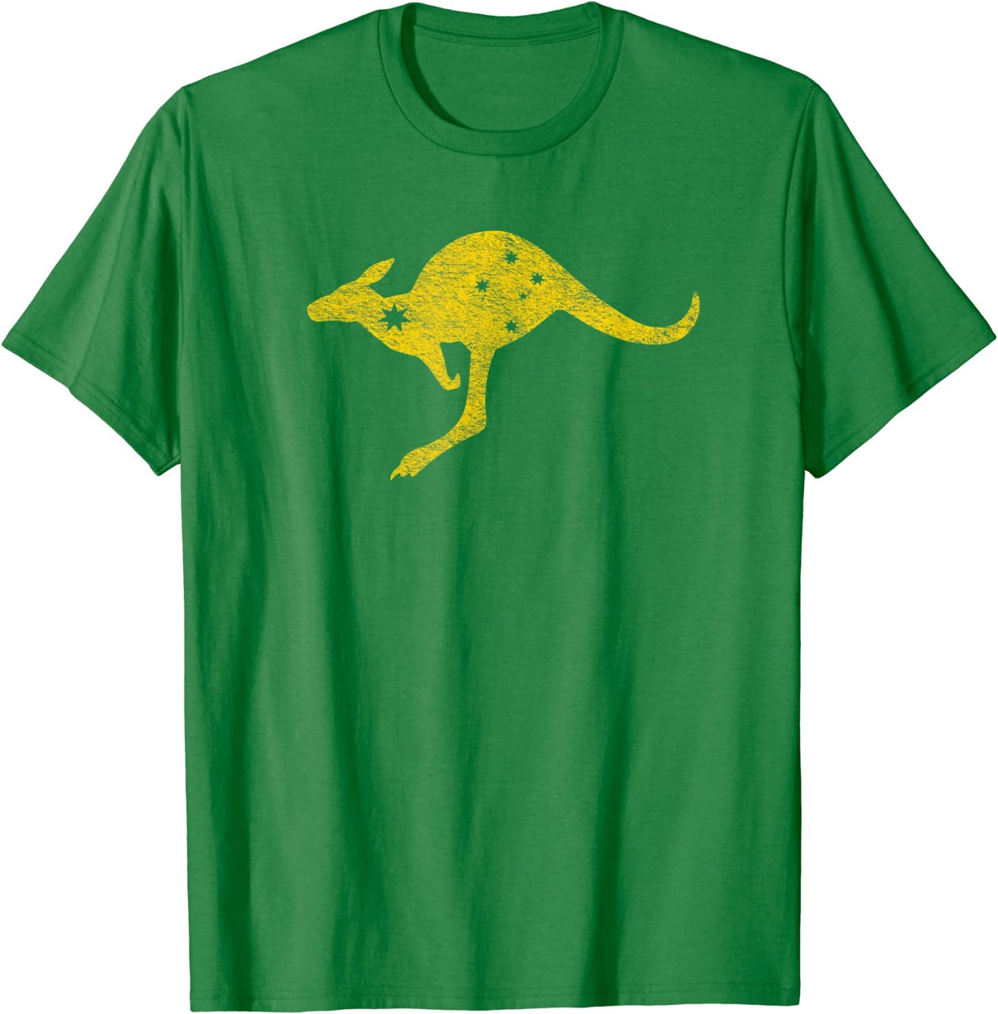 AUSTRALIA KANGAROO AUSSIE ROO FLAG ROUNDEL SPORTS MILITARY T-Shirt