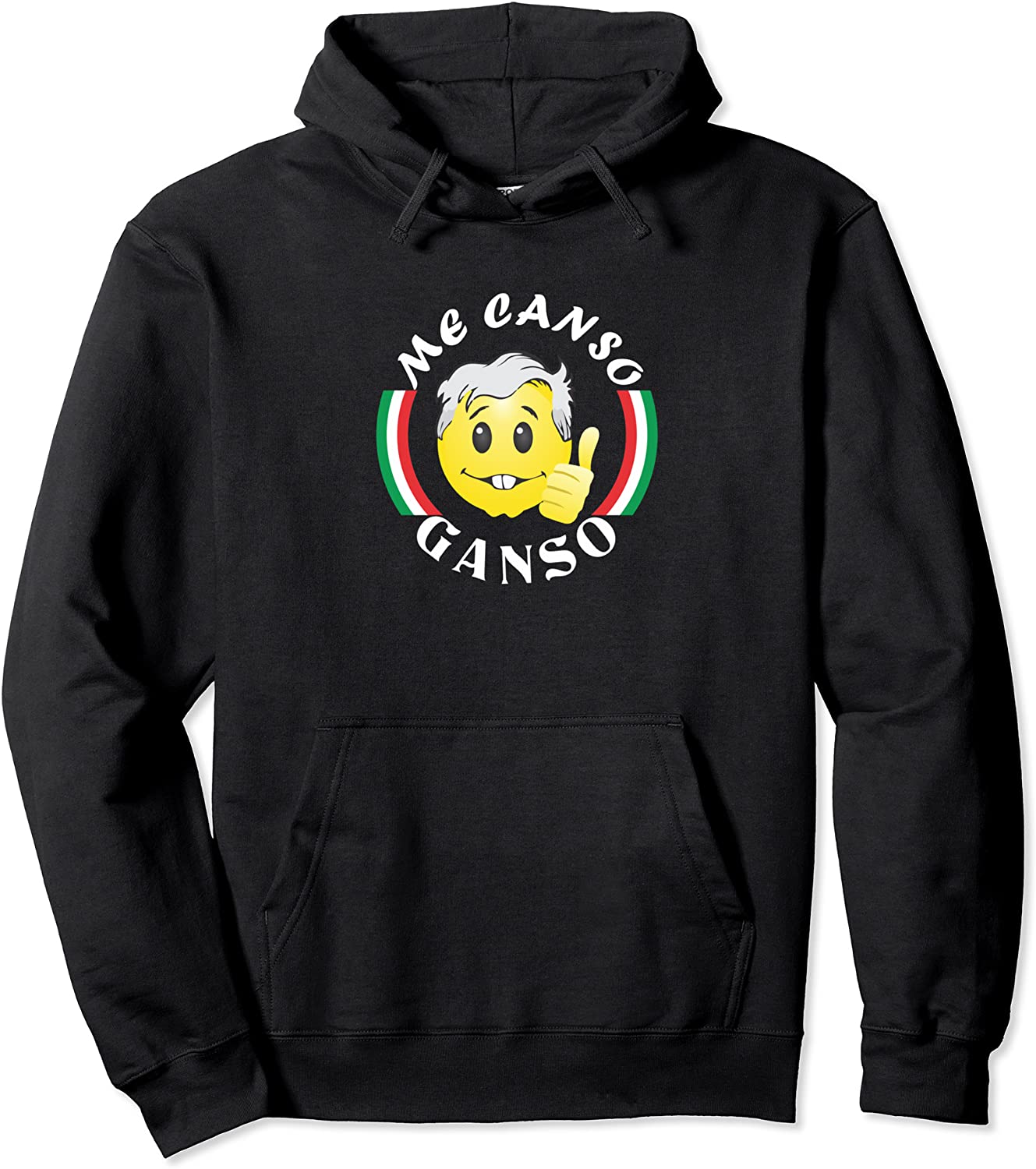 Me canso ganso frases AMLO peje emoji viva mexico Pullover Hoodie