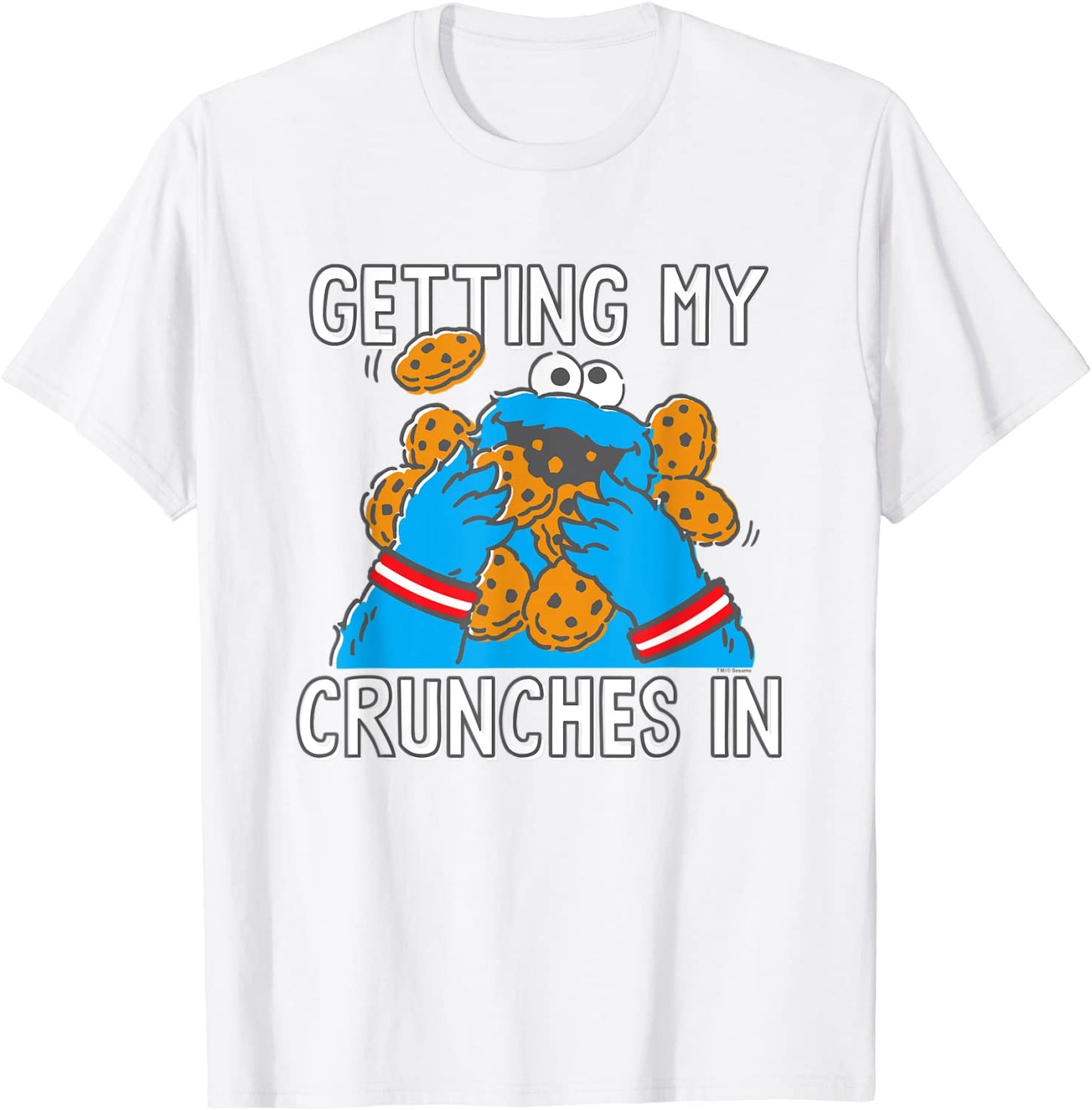 Sesame Street Cookie Monster My Crunches T-Shirt
