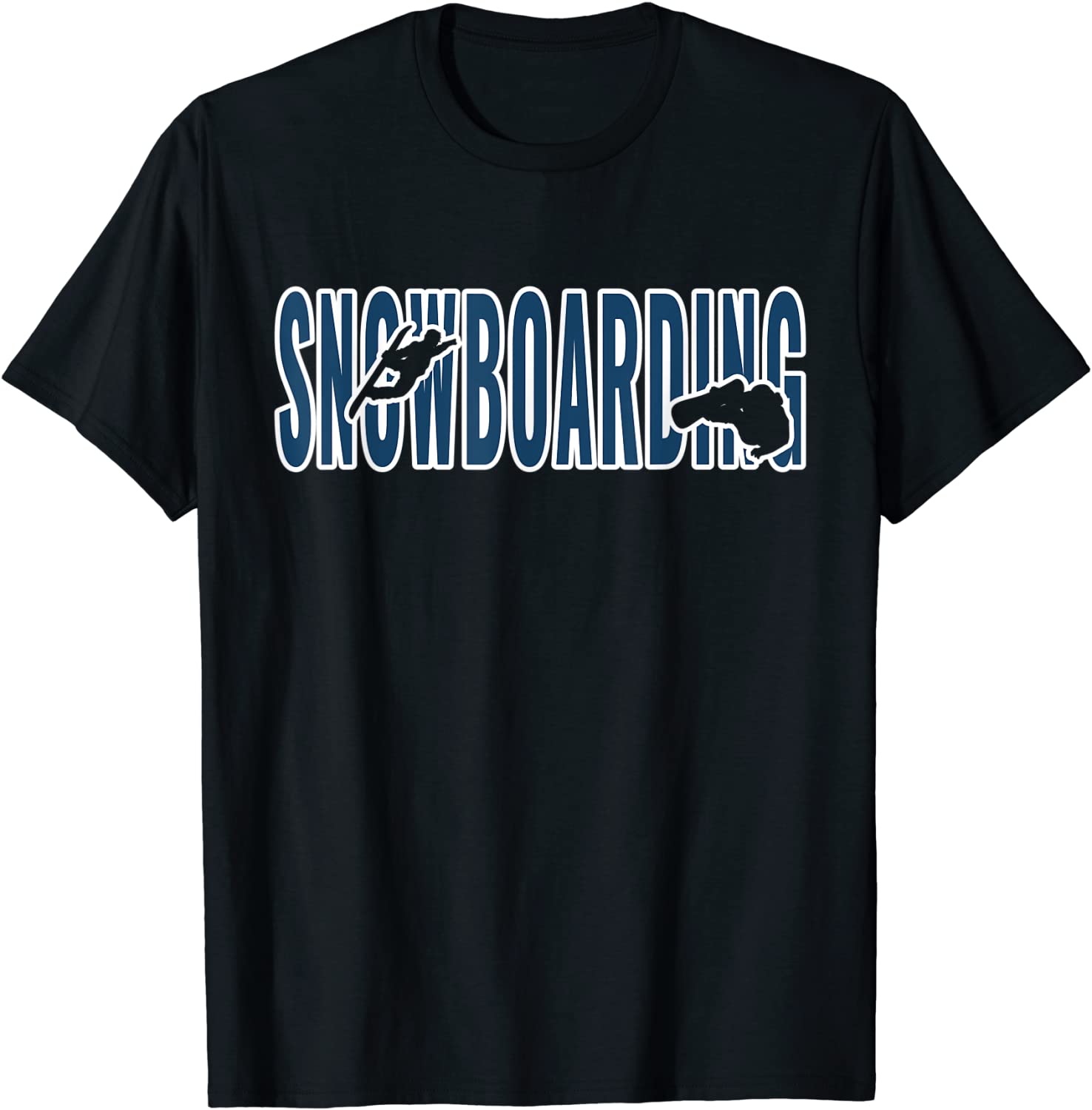 snowboarding snowboard skiing mountain sports snowboarder T-Shirt