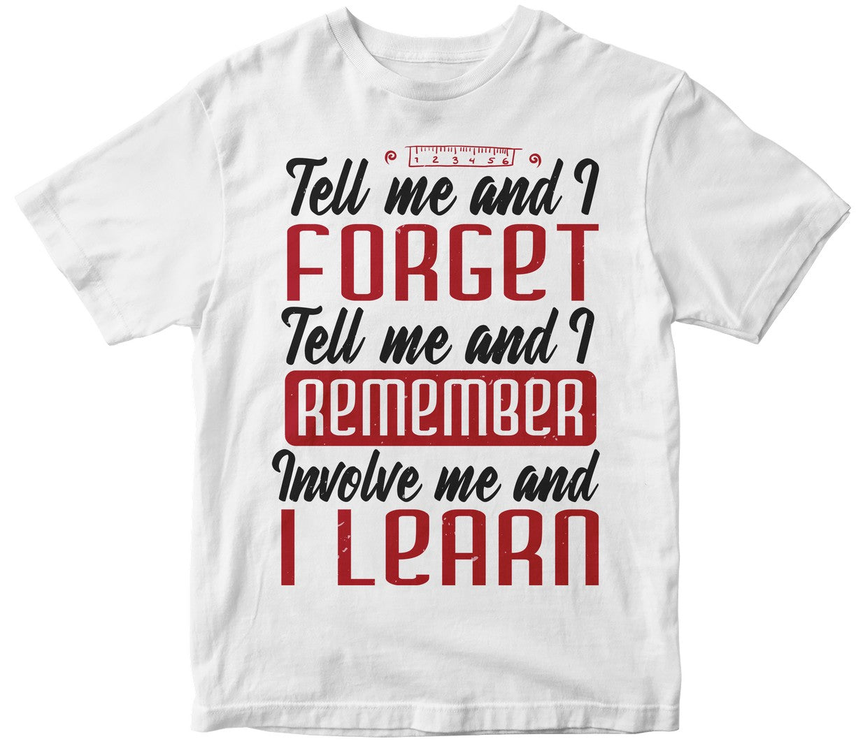 Tell Me And I Forget. Teach Me And I Remember. Involve Me And I Learn