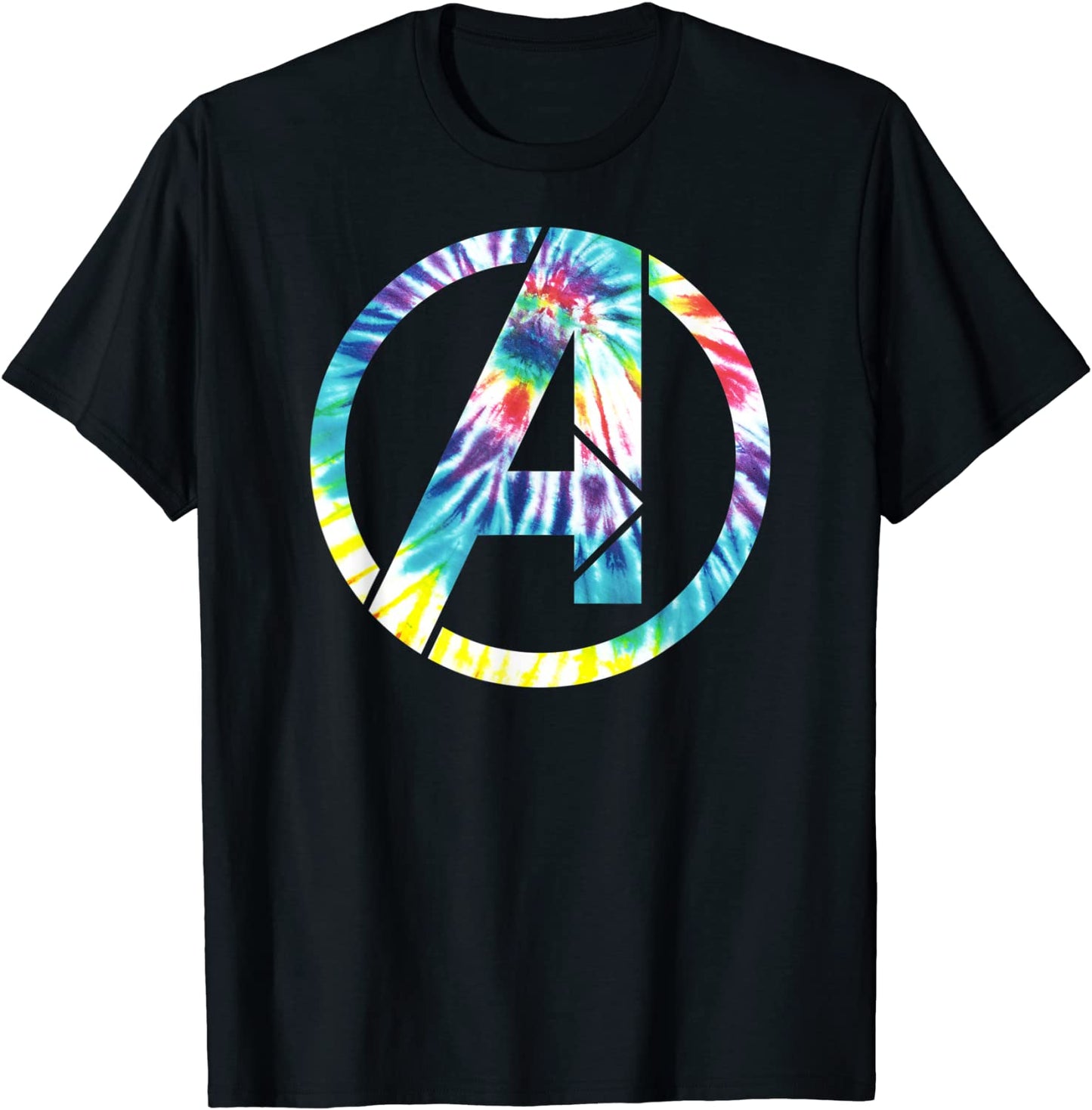 Marvel Avengers Tie Dye A Symbol T-Shirt