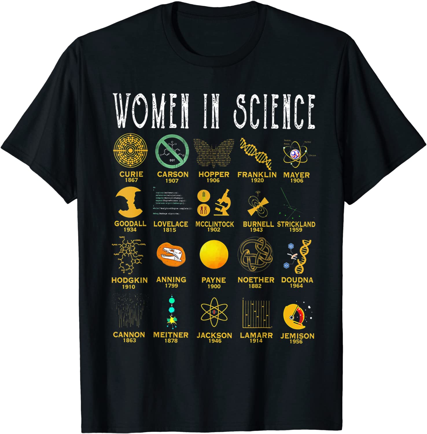Women In Science T-Shirt