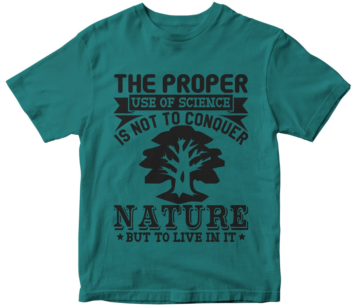The Proper Use Of Science Is Not To Conquer Nature But To Live In It