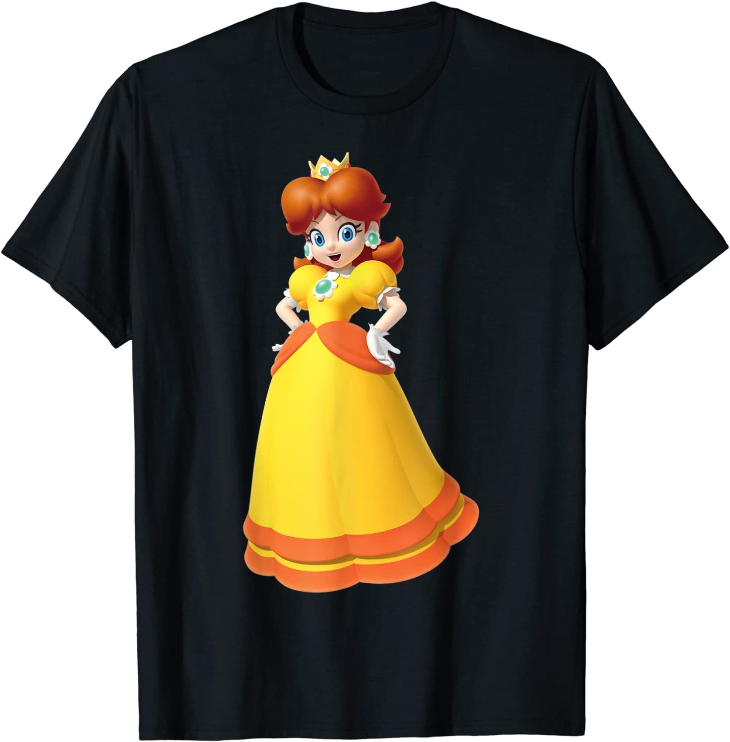 Super Mario Princess Daisy 3D Poster T-Shirt
