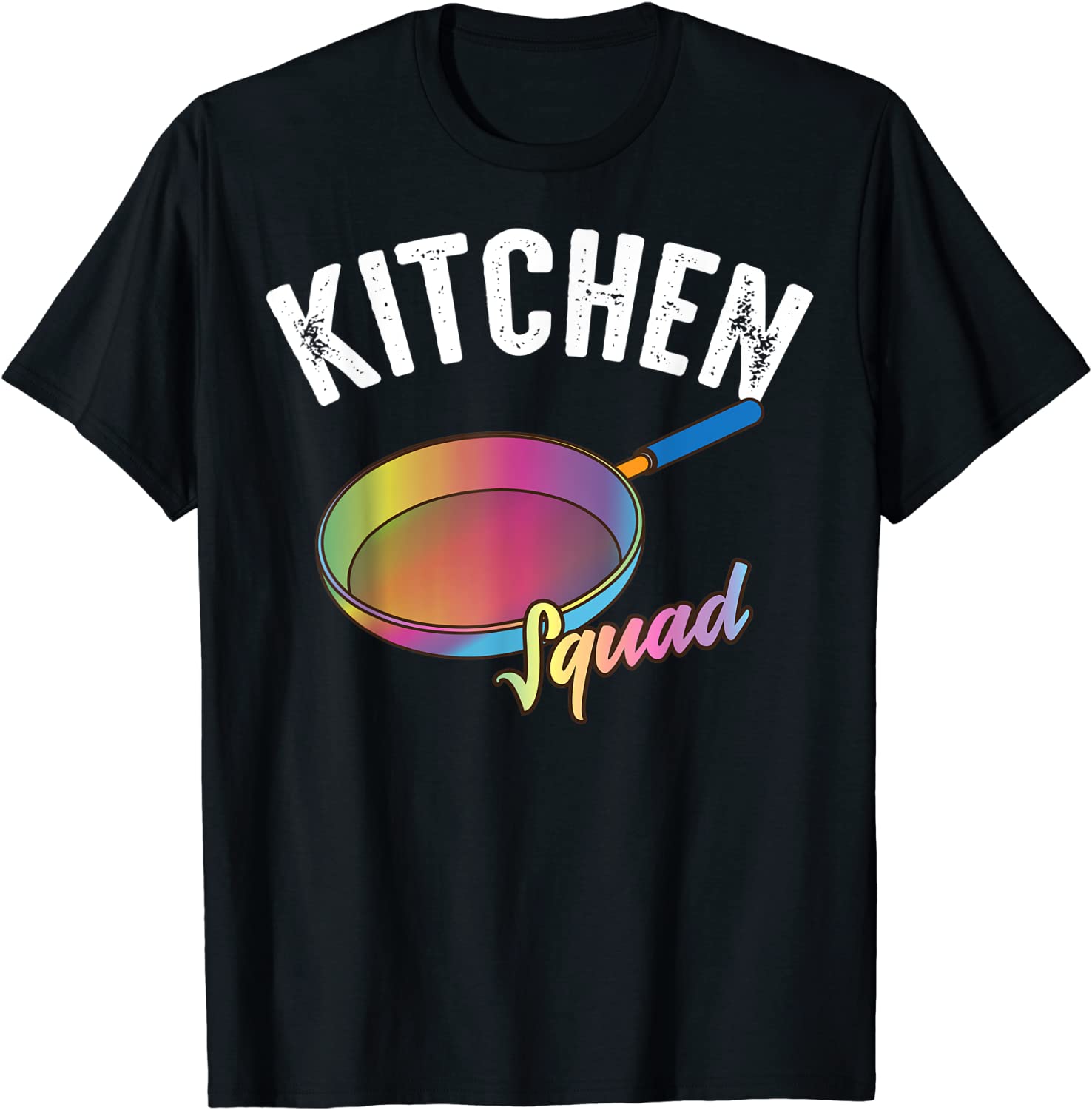 Cool Kitchen Squad Funny Pansexual Color Pan Cuisine Gift T-Shirt