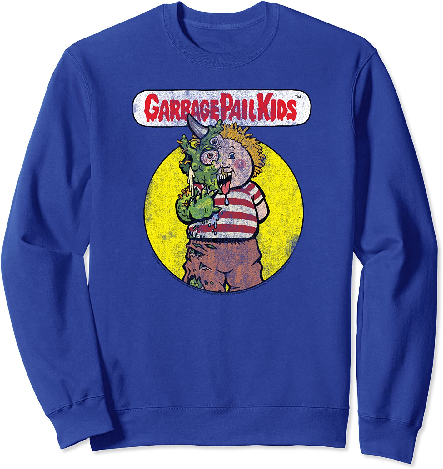 Garbage Pail Kids Vintage Sticker Pack Cover Sweatshirt