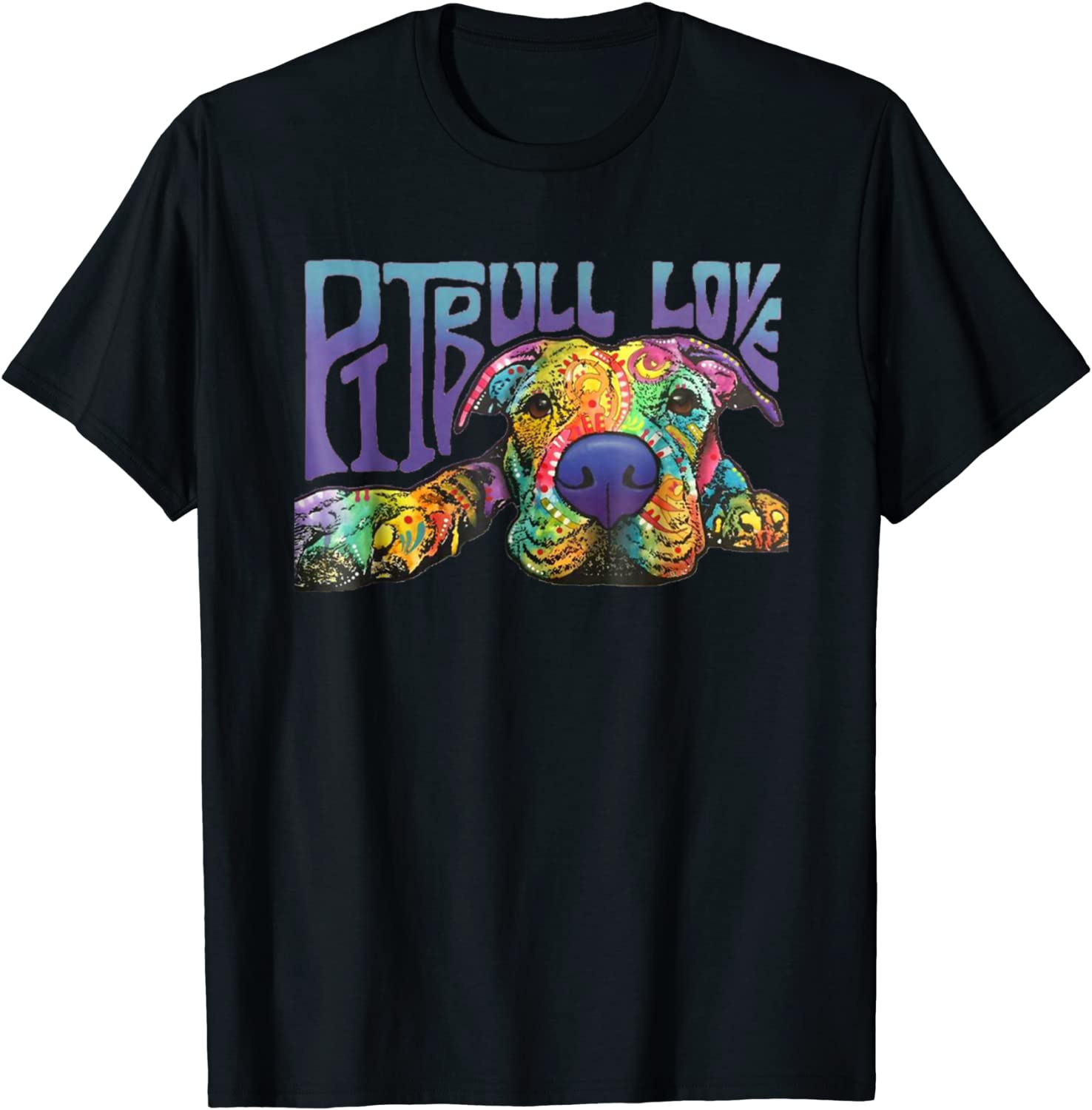 Unisex PitBull T-Shirts 100 Cotton Pit Bulls T-Shirt