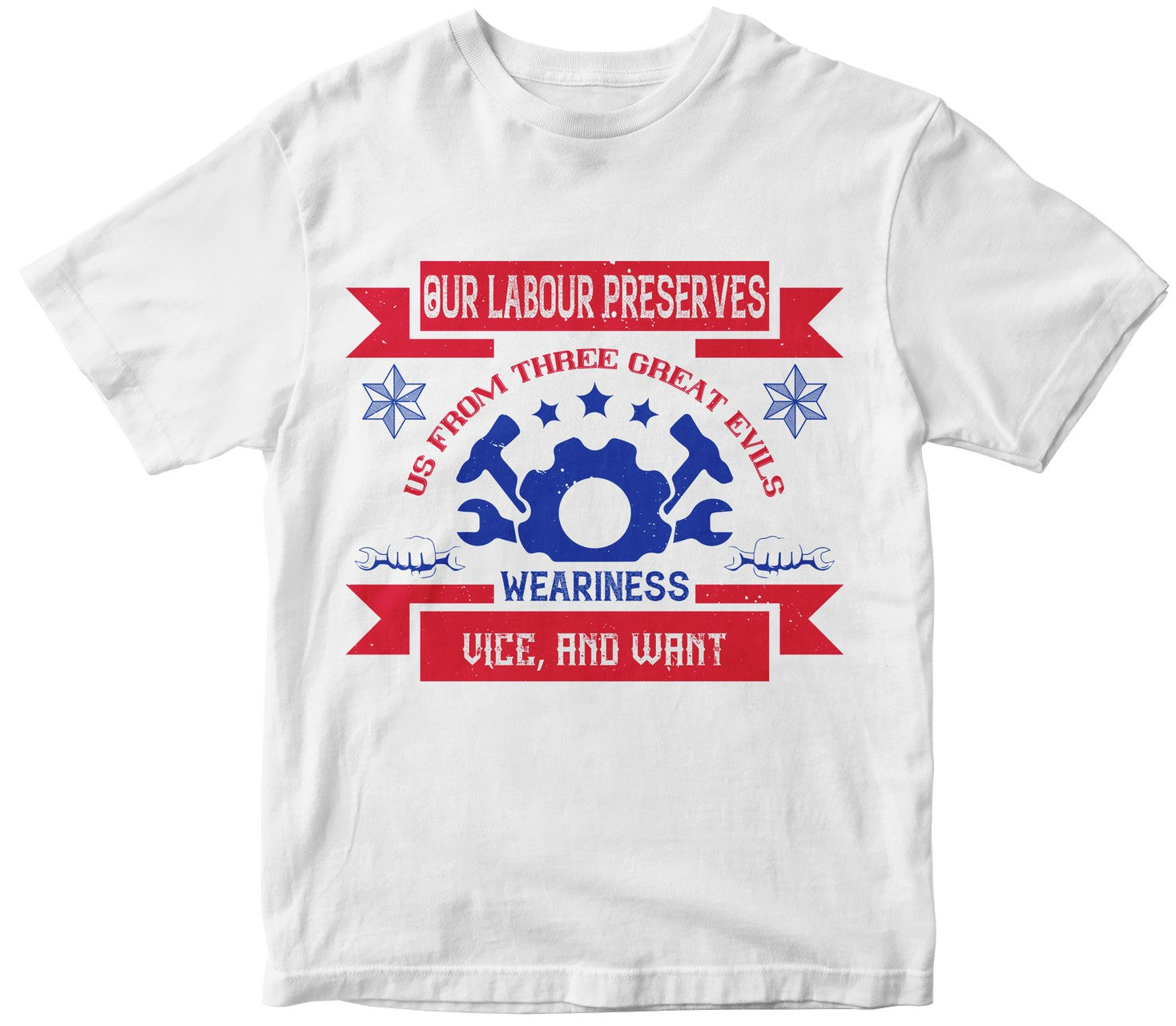 Collection Our Labour Preserves Us From Three Great Evils — Weariness, Vice And Want