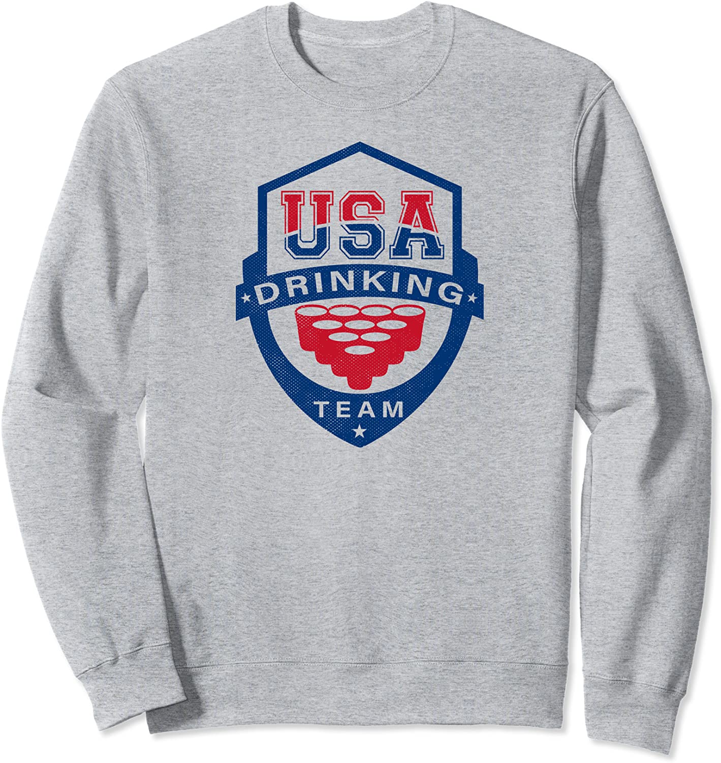 USA Drinking Team 4th of July Funny Independence Day Drunk Sweatshirt