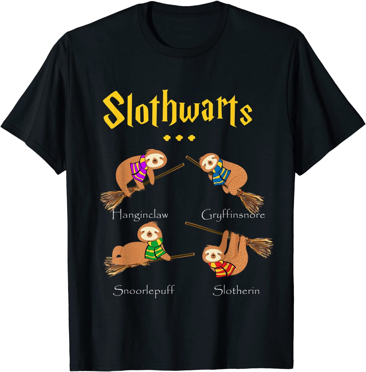 Harry Slothwarts-Sloth Gift For BirthdayHalloween T-Shirt
