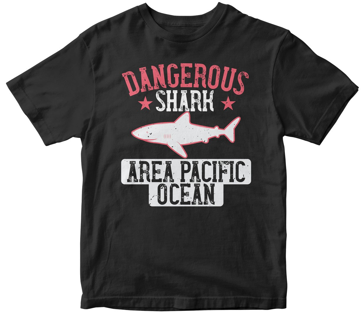 Dangerous Shark Area Pacific Ocean