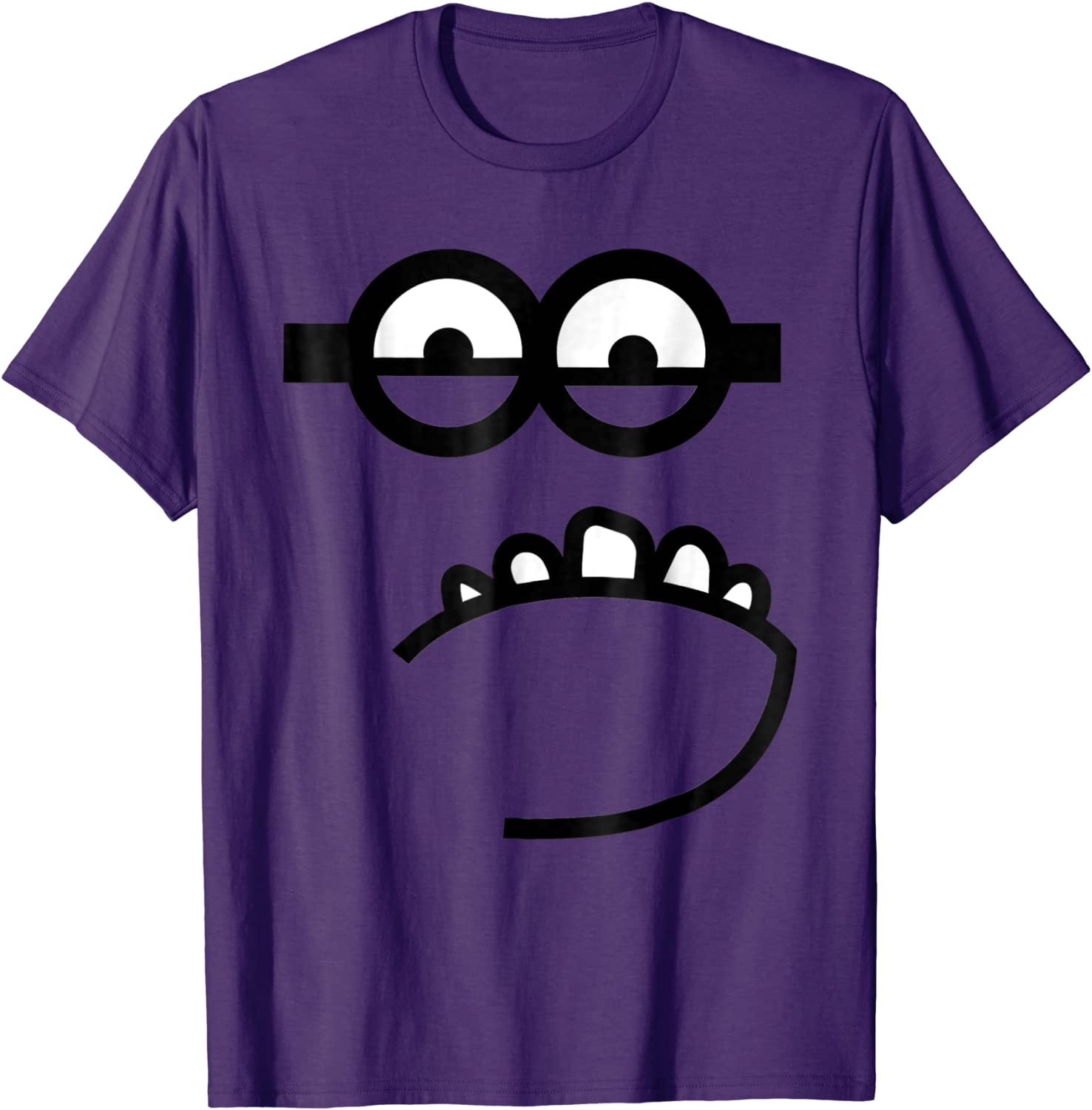 Despicable Me Minions Evil Minion Face Graphic T-Shirt