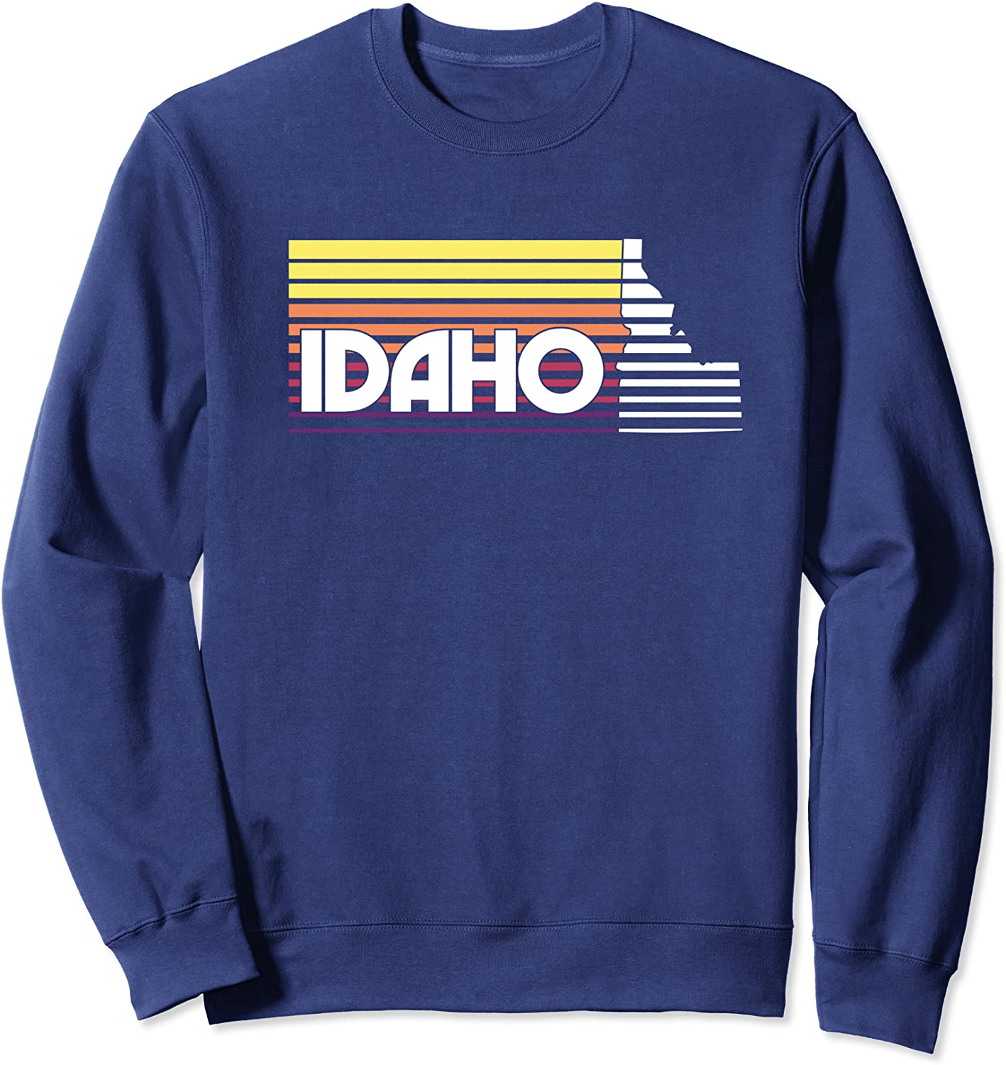 Idaho Retro Vintage Classic Style ID Graphic Sweatshirt