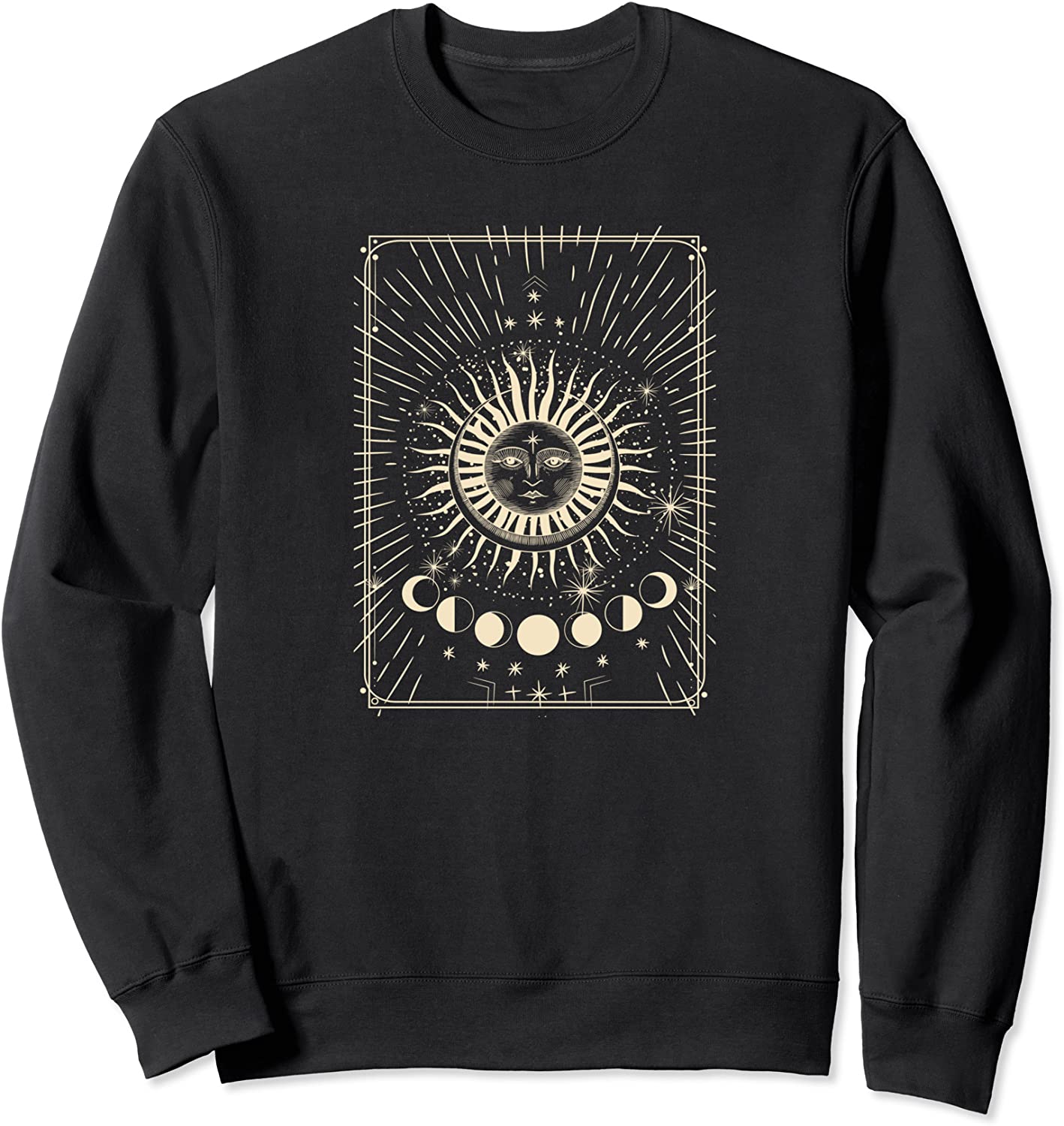 Sun Moon Phases Astronomy Astrology for Men Women Kids Sweatshirt