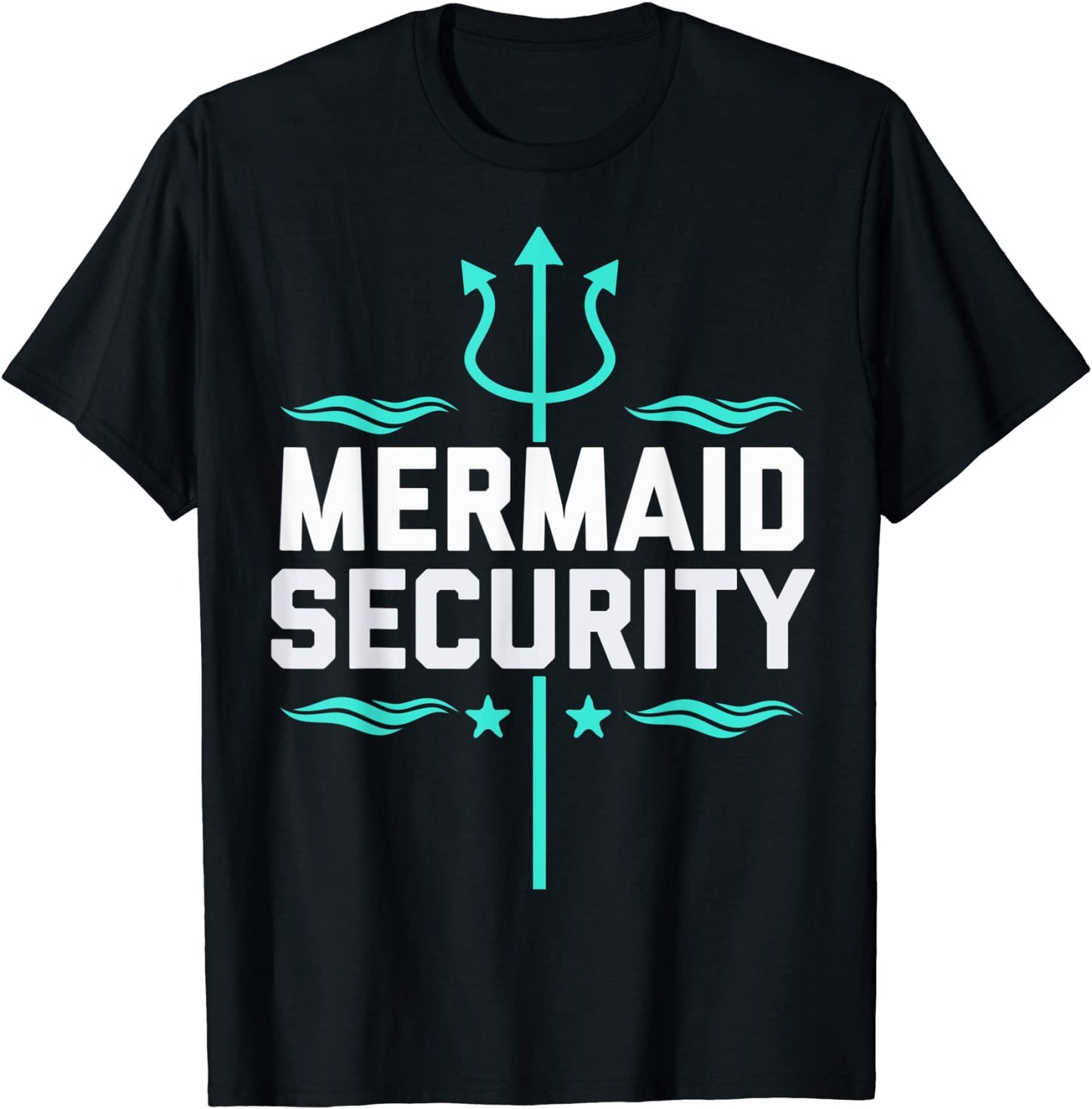 Mermaid Security Birthday Gift Swimmer Shirt
