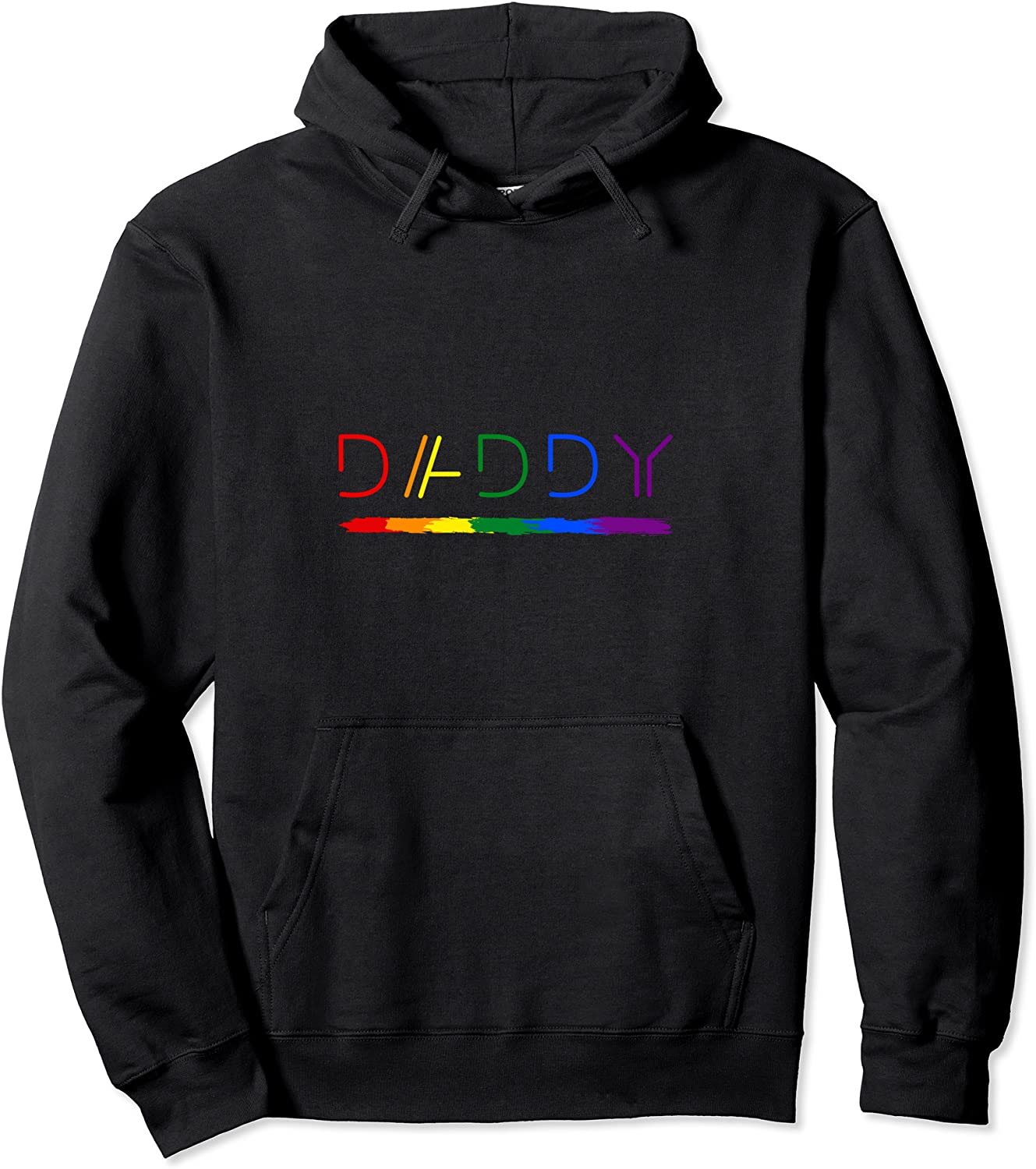 Daddy Gay Lesbian Pride LGBTQ Inspirational Ideal Pullover Hoodie