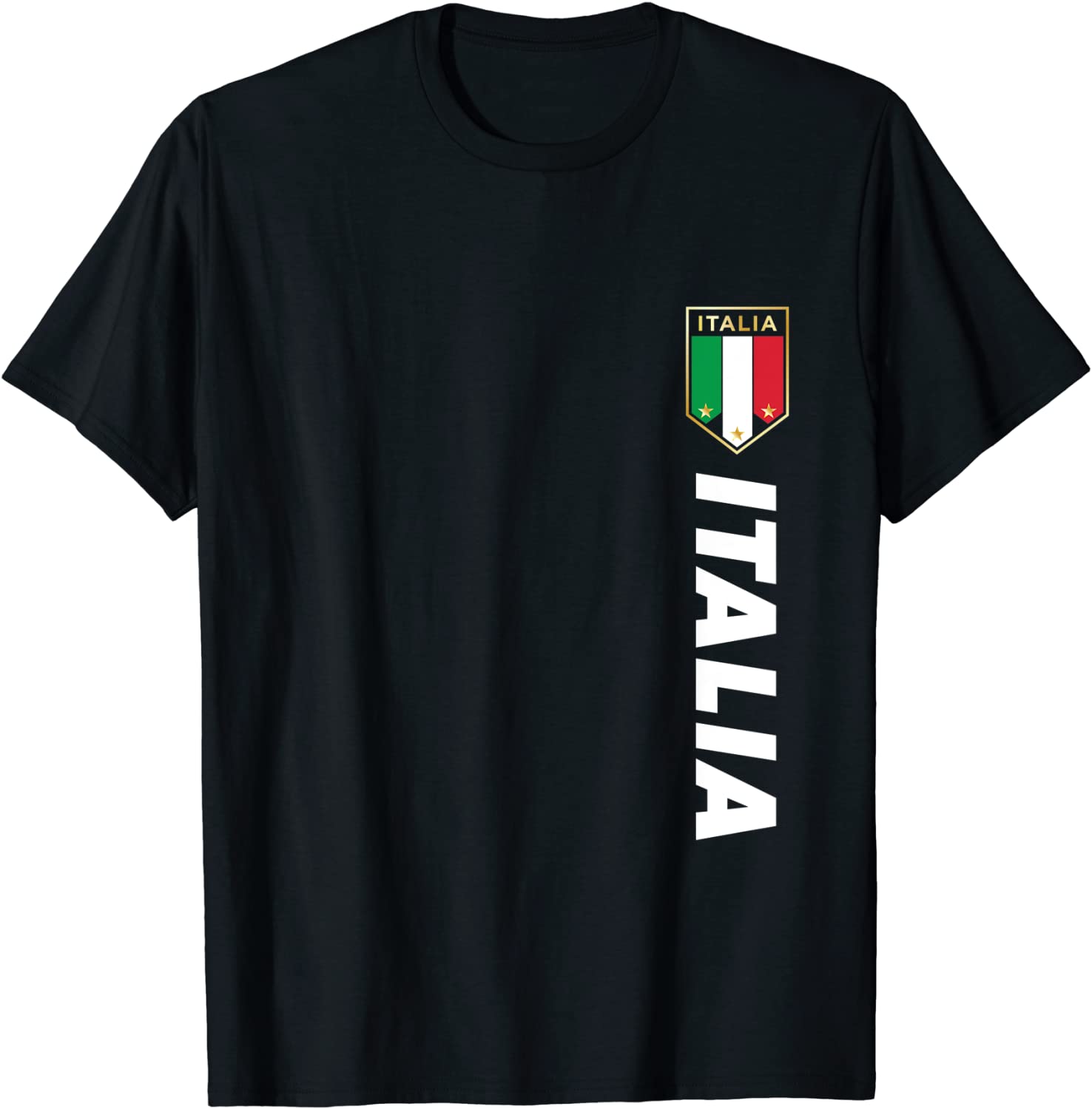 Proud Italian - Italia Design - Italian Soccer Jersey Style T-Shirt