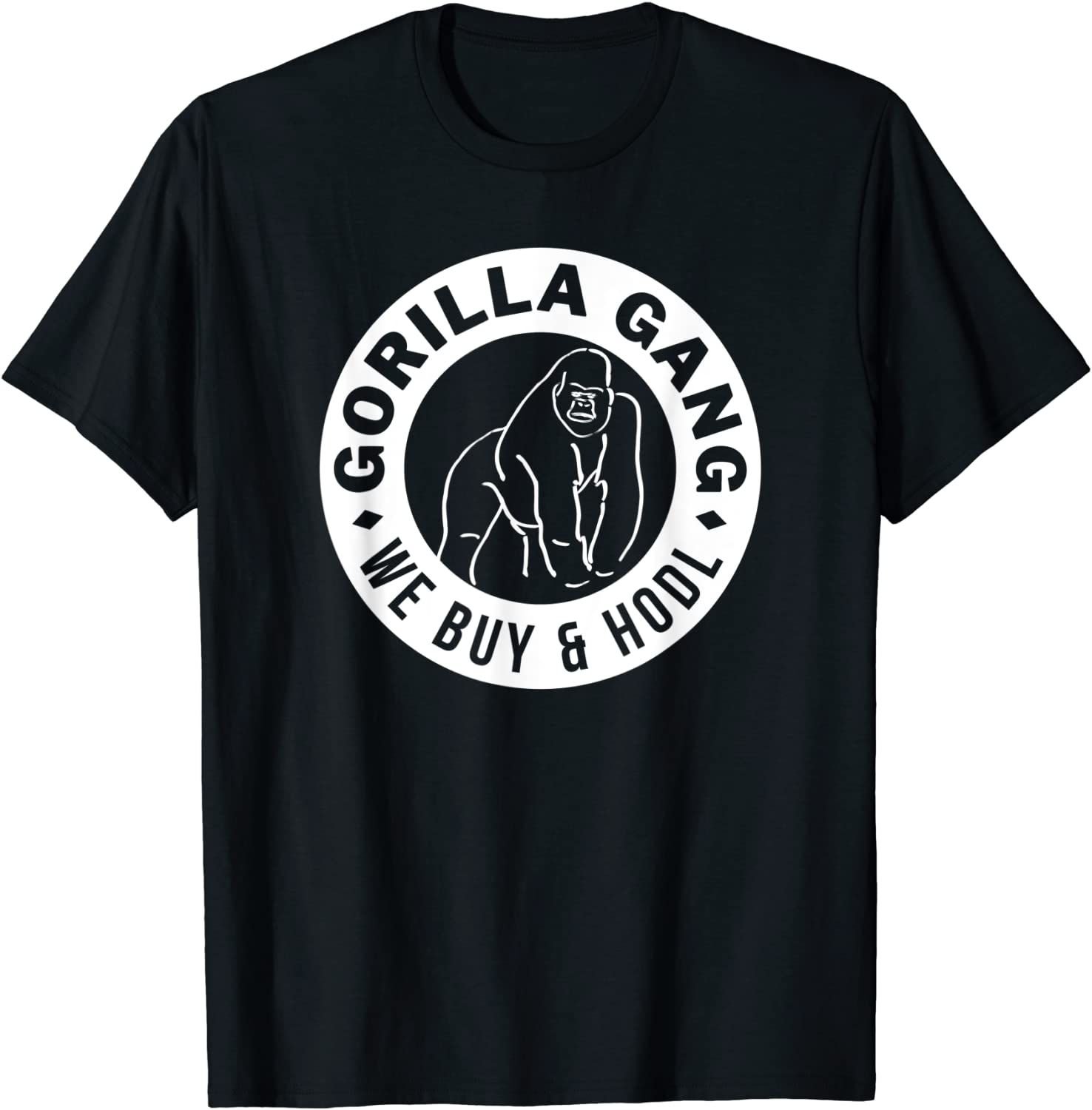 Gorilla Gang Stock Market Apes T-Shirt