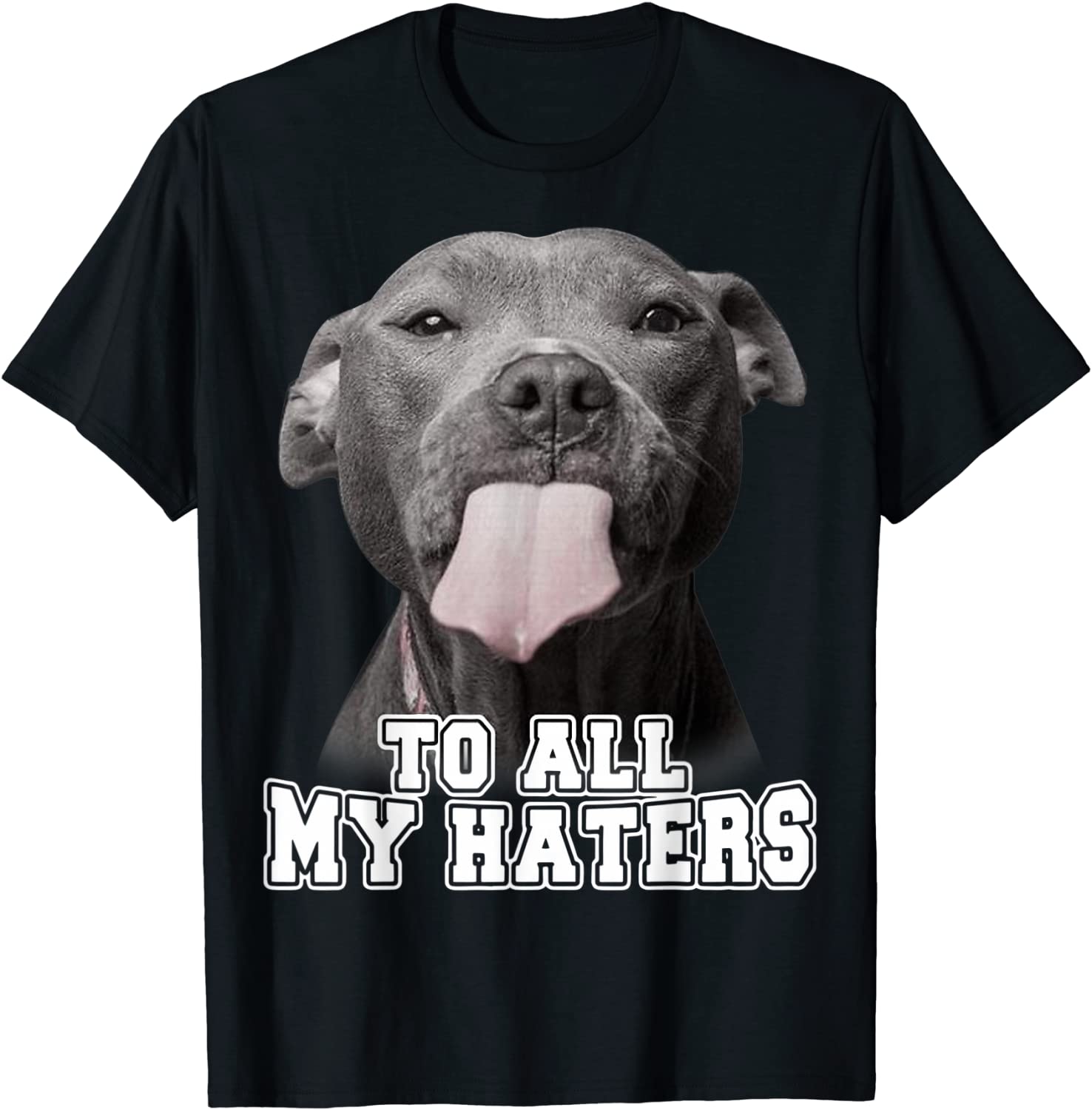 Funny Pitbull To All My Haters Shirt Pitbull Dog Lover Gift