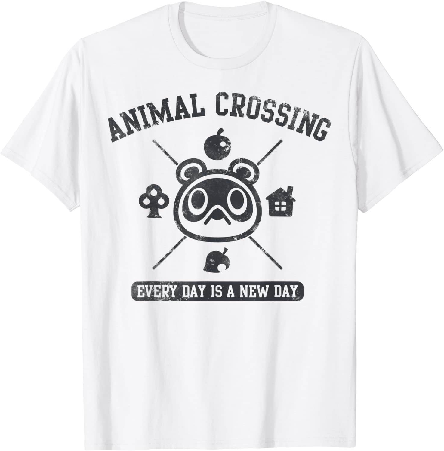 Animal Crossing Everyday Is A New Day Logo Graphic T-Shirt T-Shirt