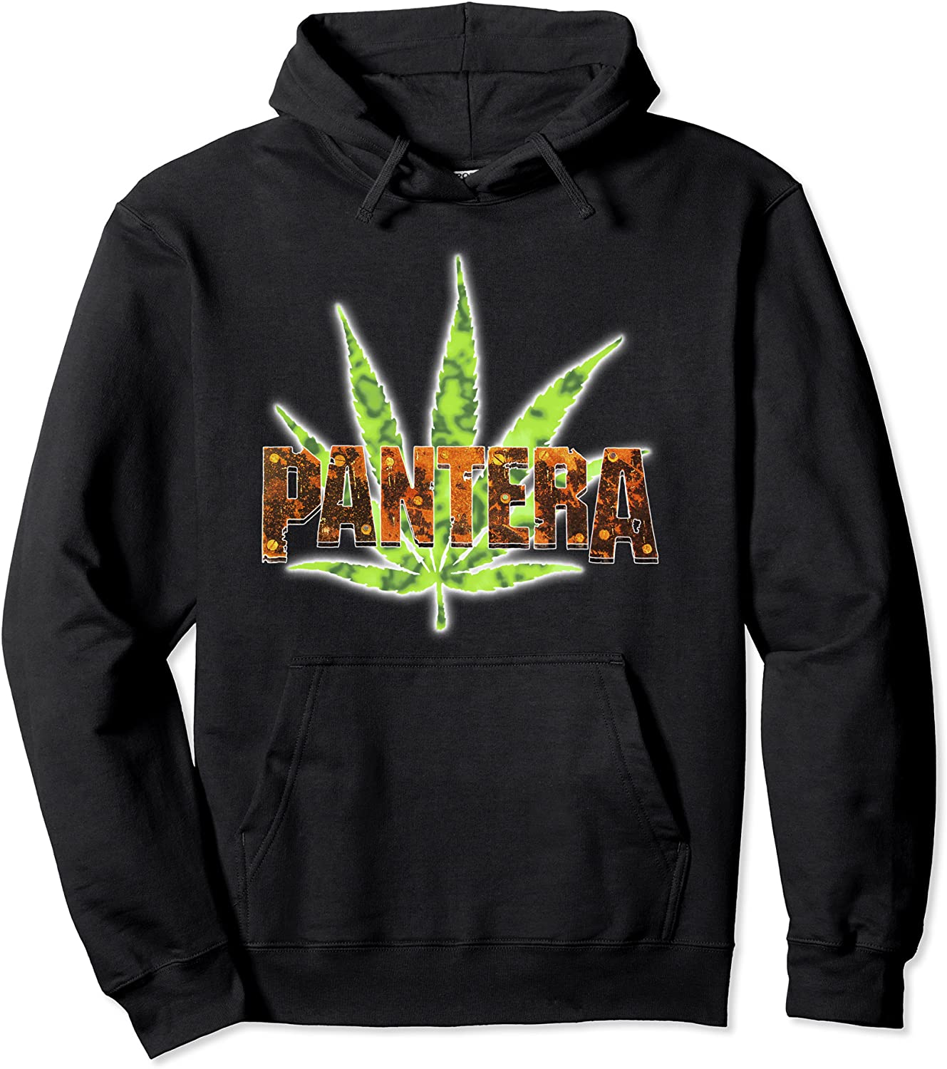 Pantera Official Vintage Leaf Logo Pullover Hoodie