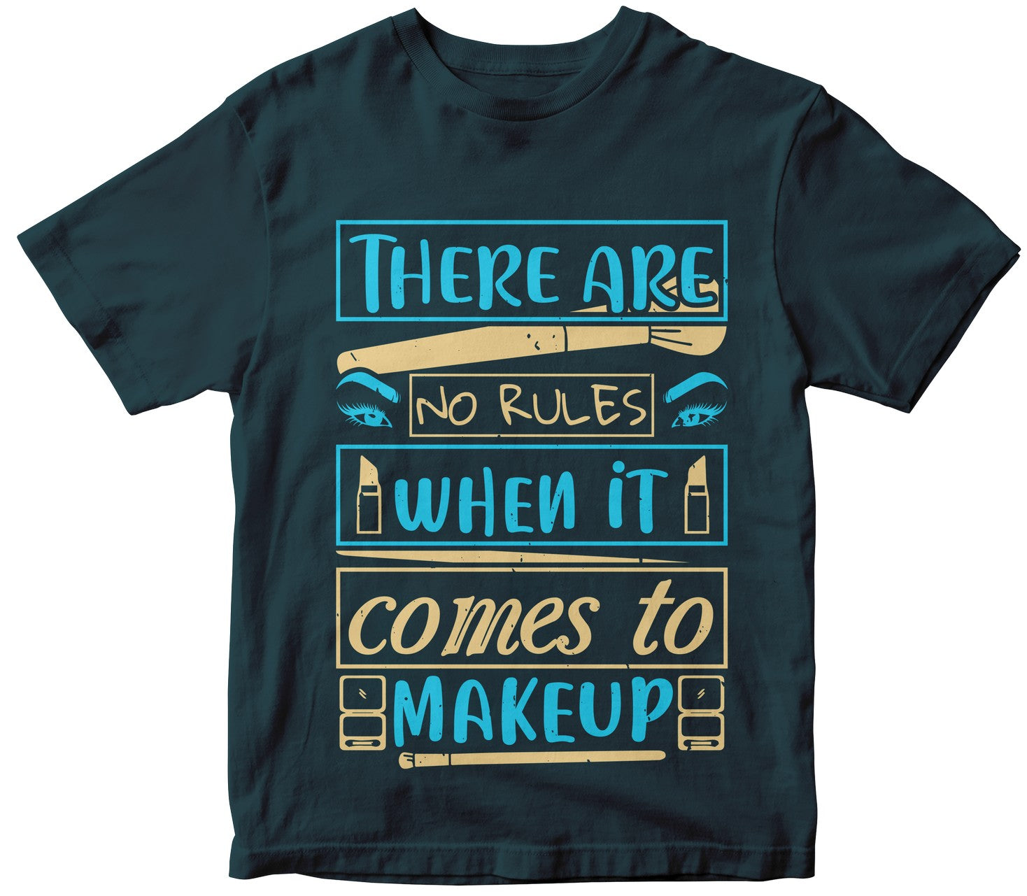 There Are No Rules When It Comes To Makeup