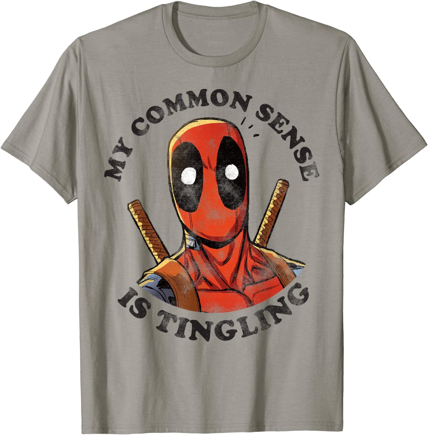 Marvel Deadpool Common Sense is Tingling Graphic T-Shirt T-Shirt