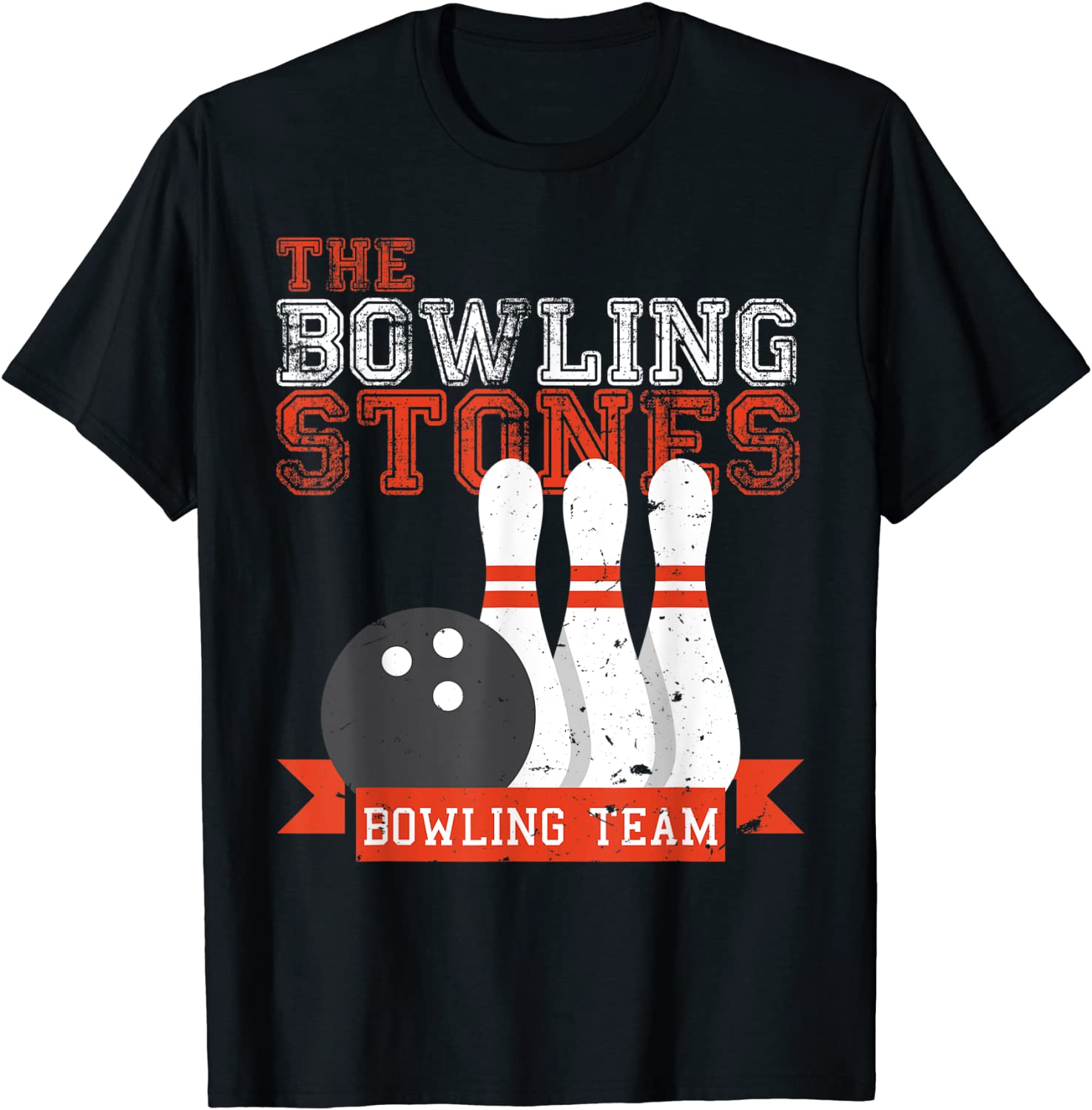 Funny Bowling Stones - Bowl Sports Team T-Shirt