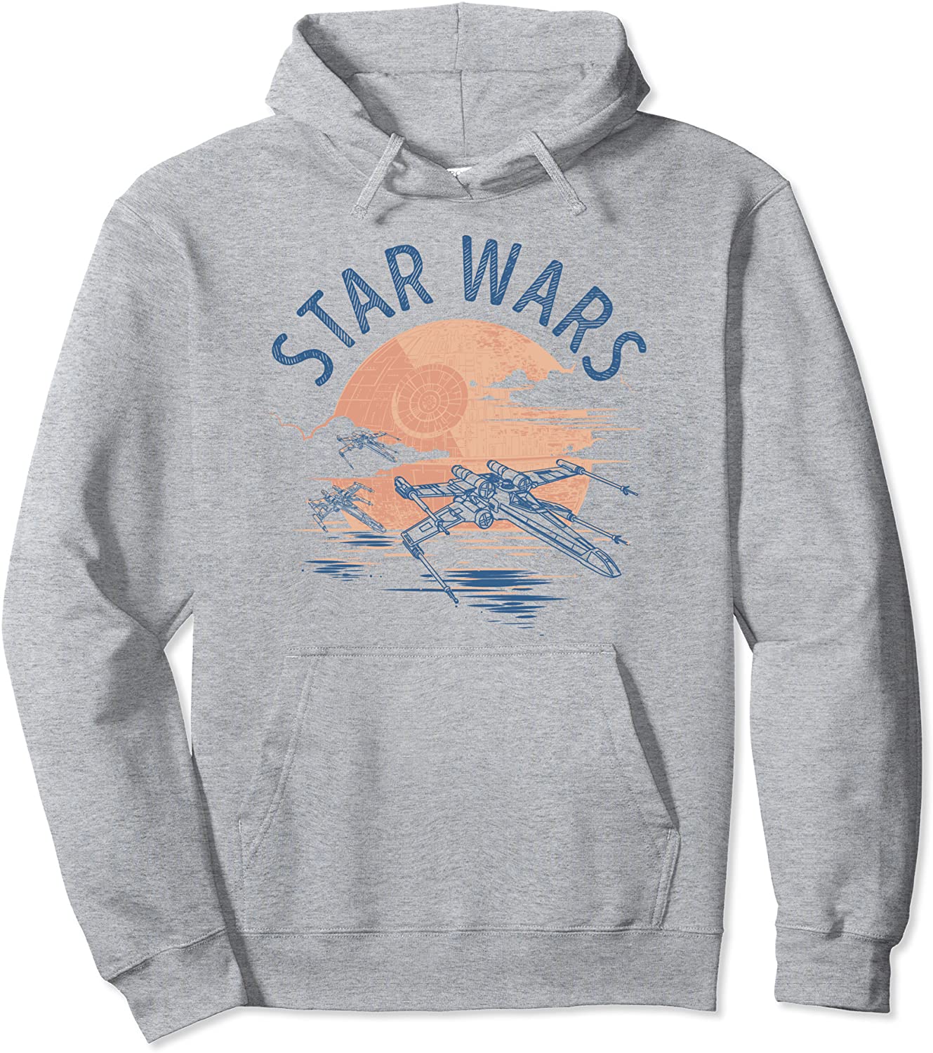 Star Wars X-Wing Sunset Pullover Hoodie