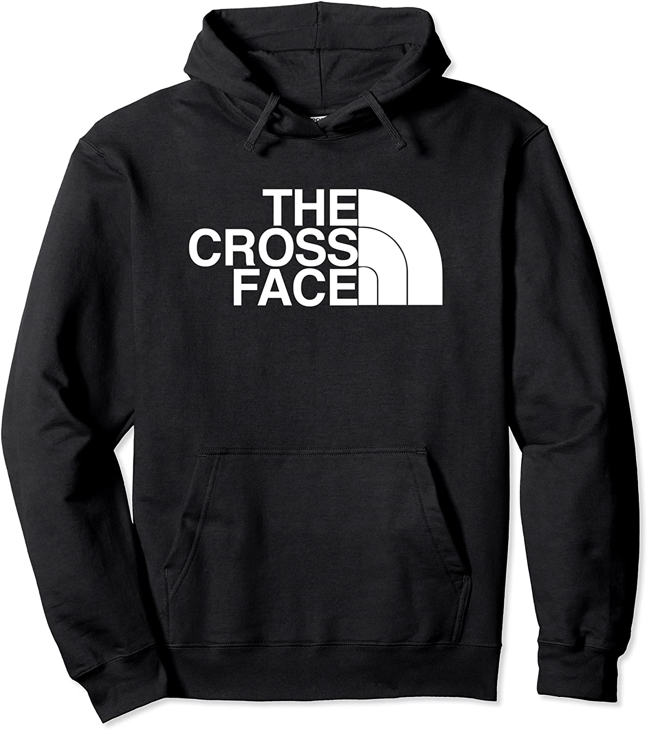 The Cross Face Wrestling Hoodie Pullover Hoodie
