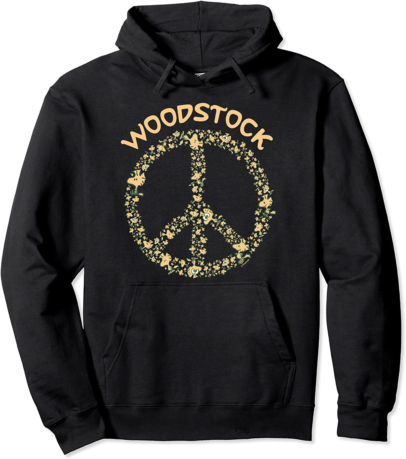 Peanuts Woodstock 50th Anniversary Peace Sign Pullover Hoodie